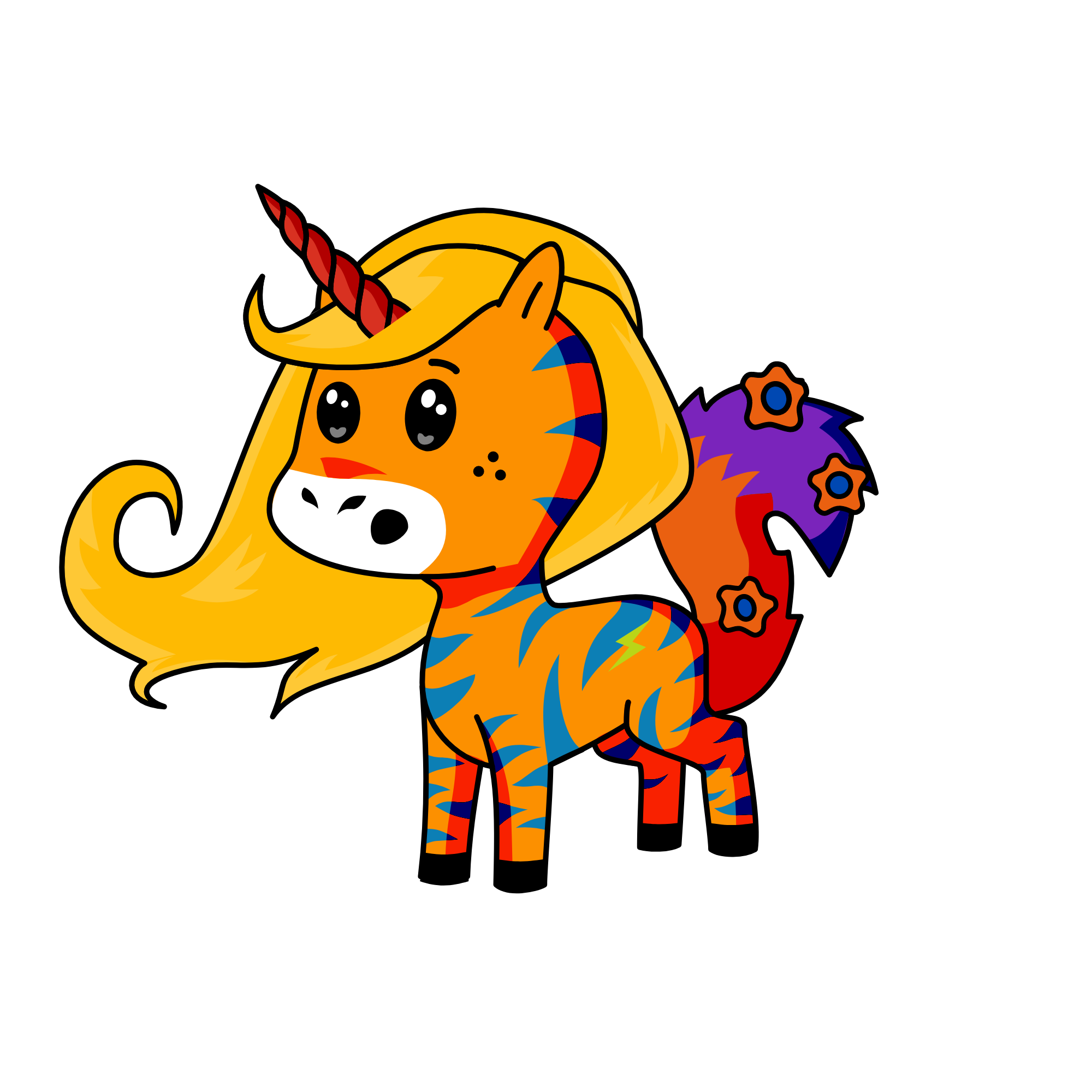 lion, the unicorn