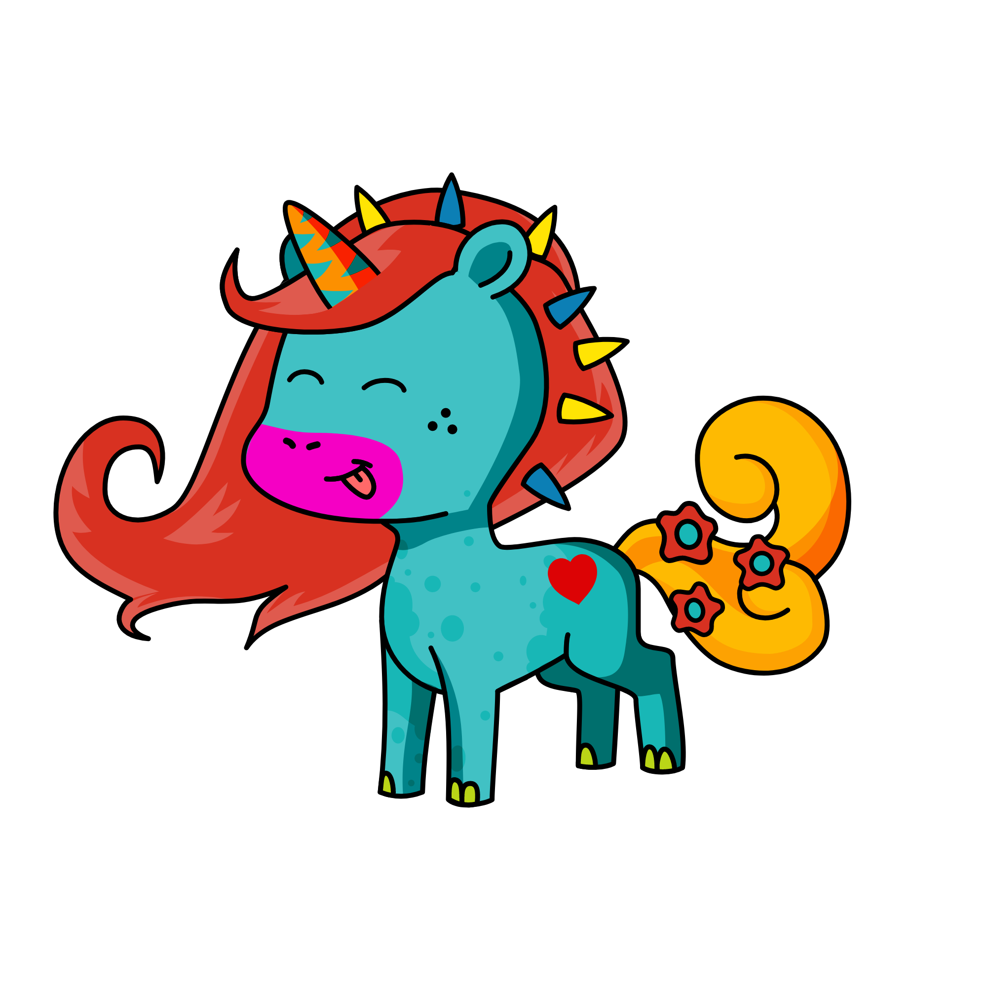 efvbn, the unicorn