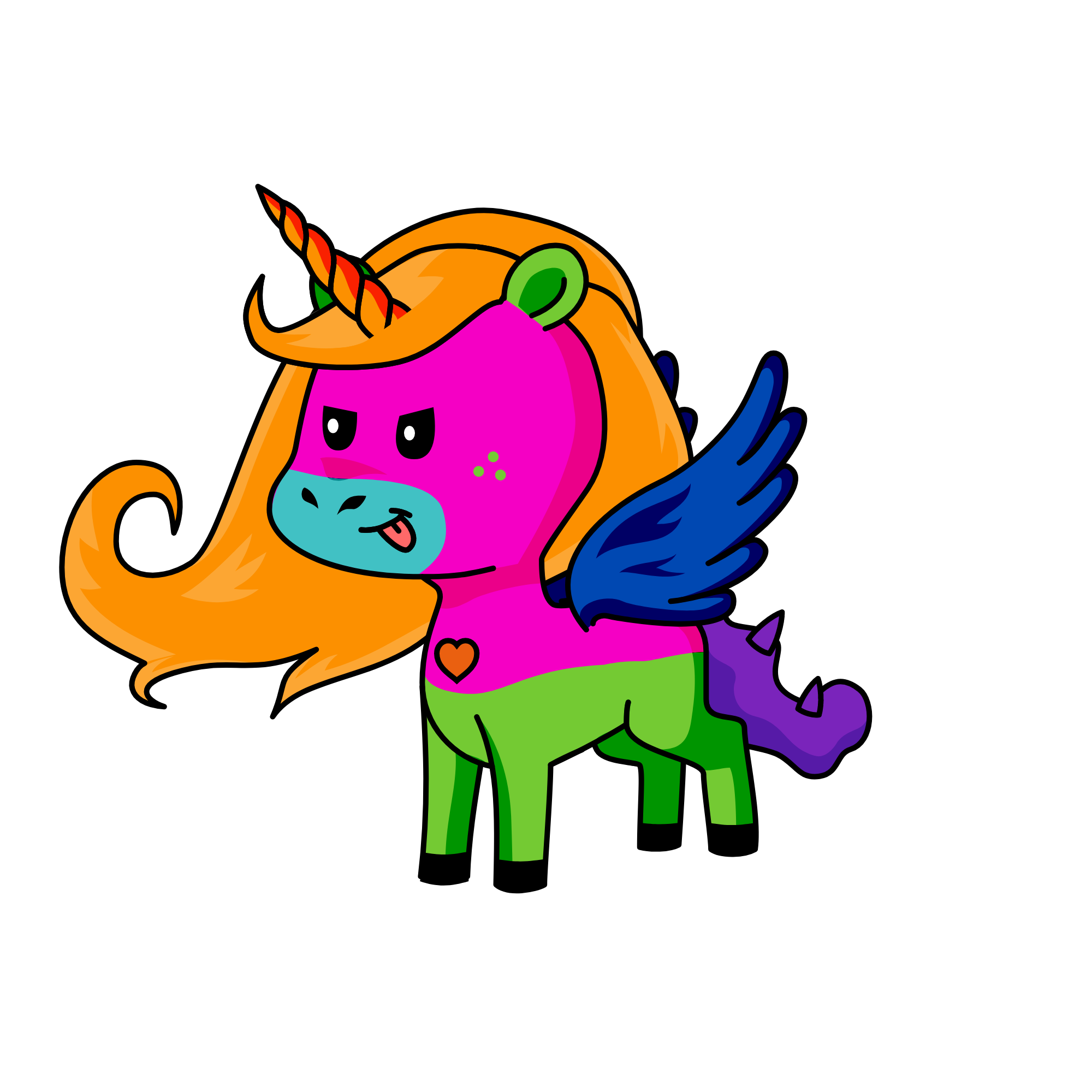 love it, the unicorn