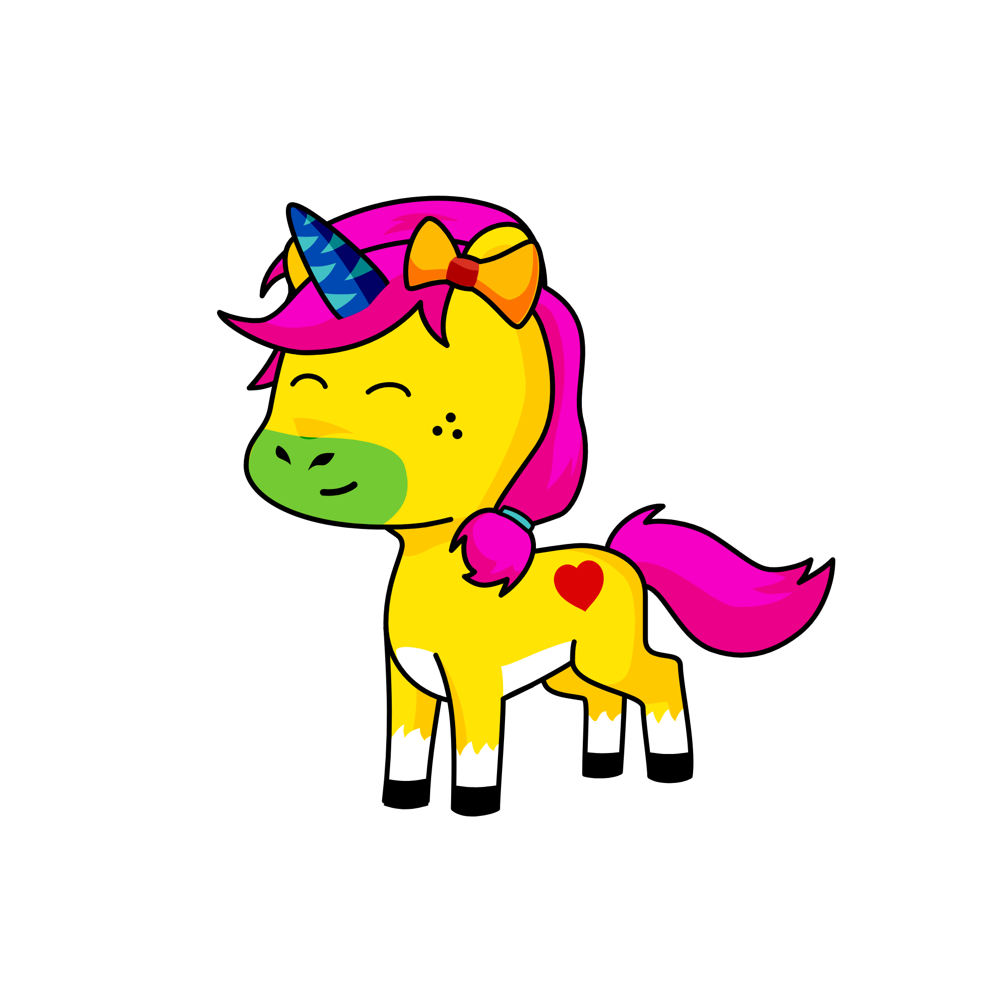 ;0, the unicorn