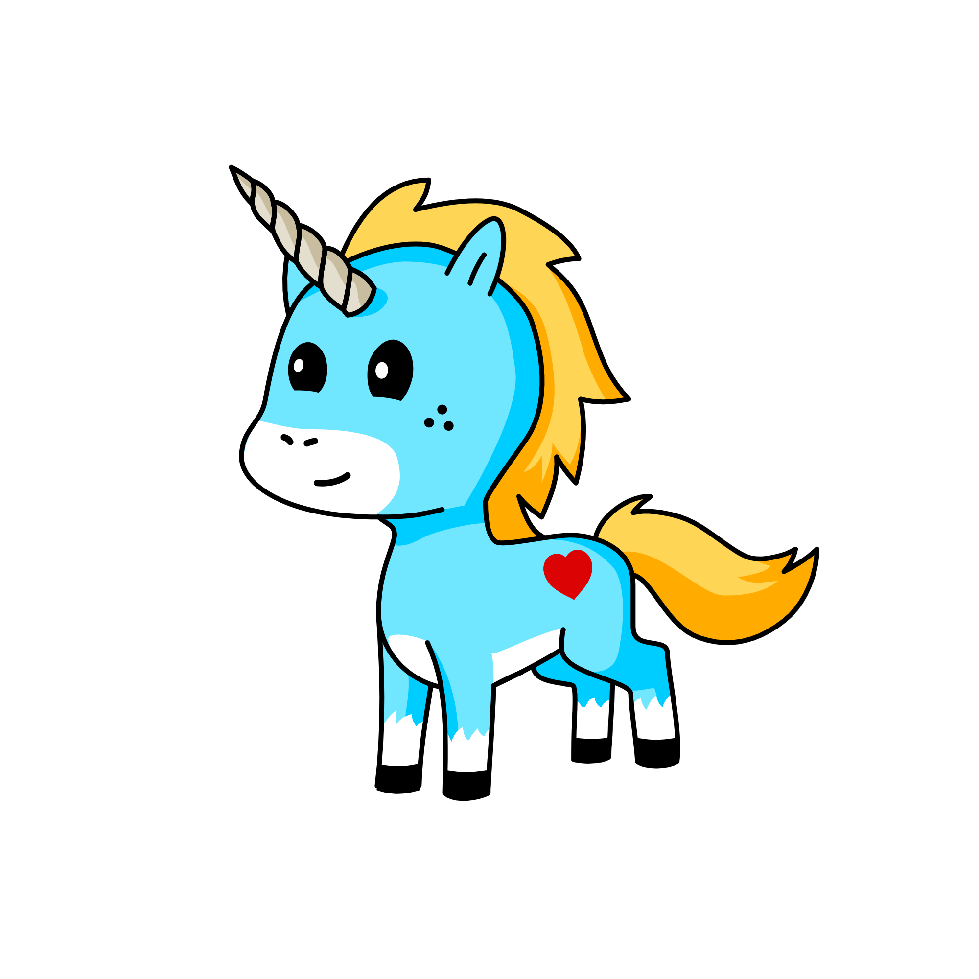 s, the unicorn