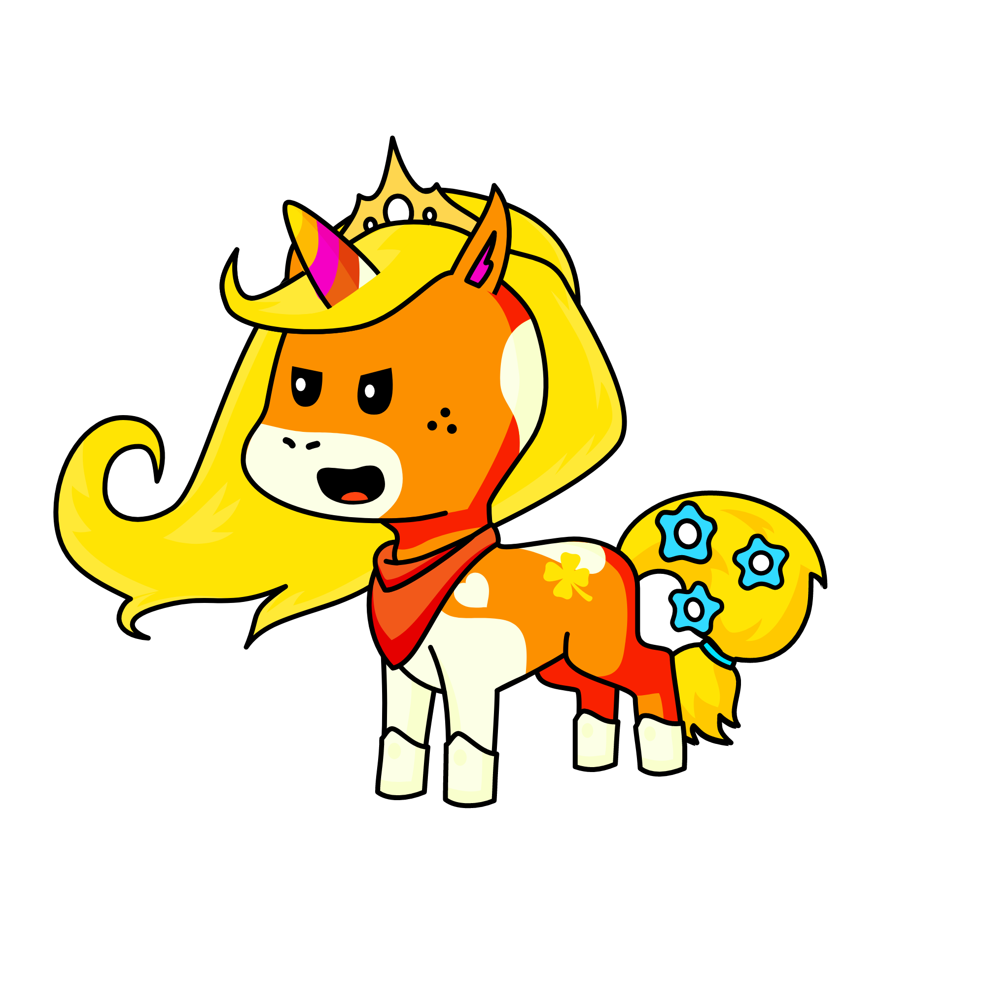 Valiente, the unicorn