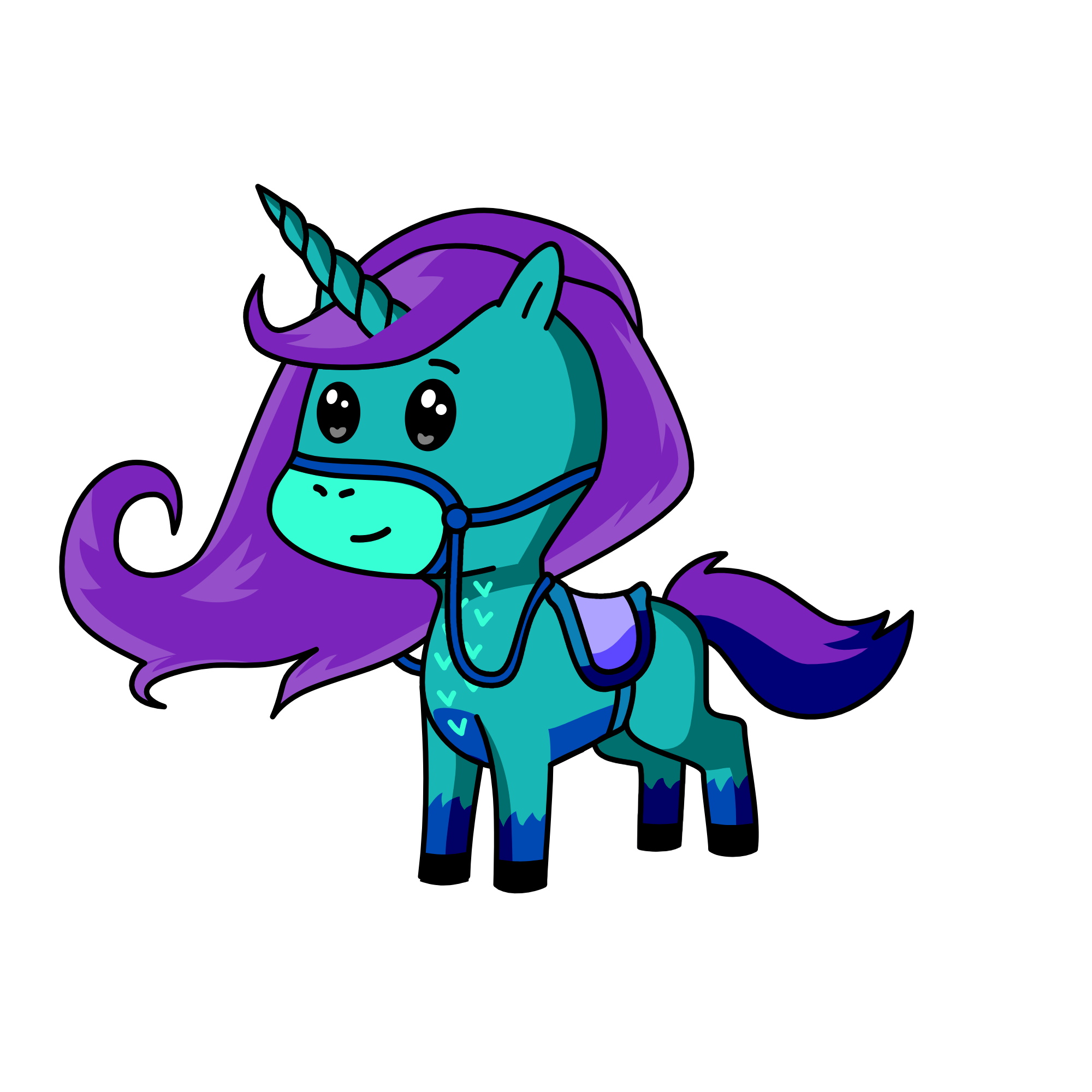 Night Sky, the unicorn