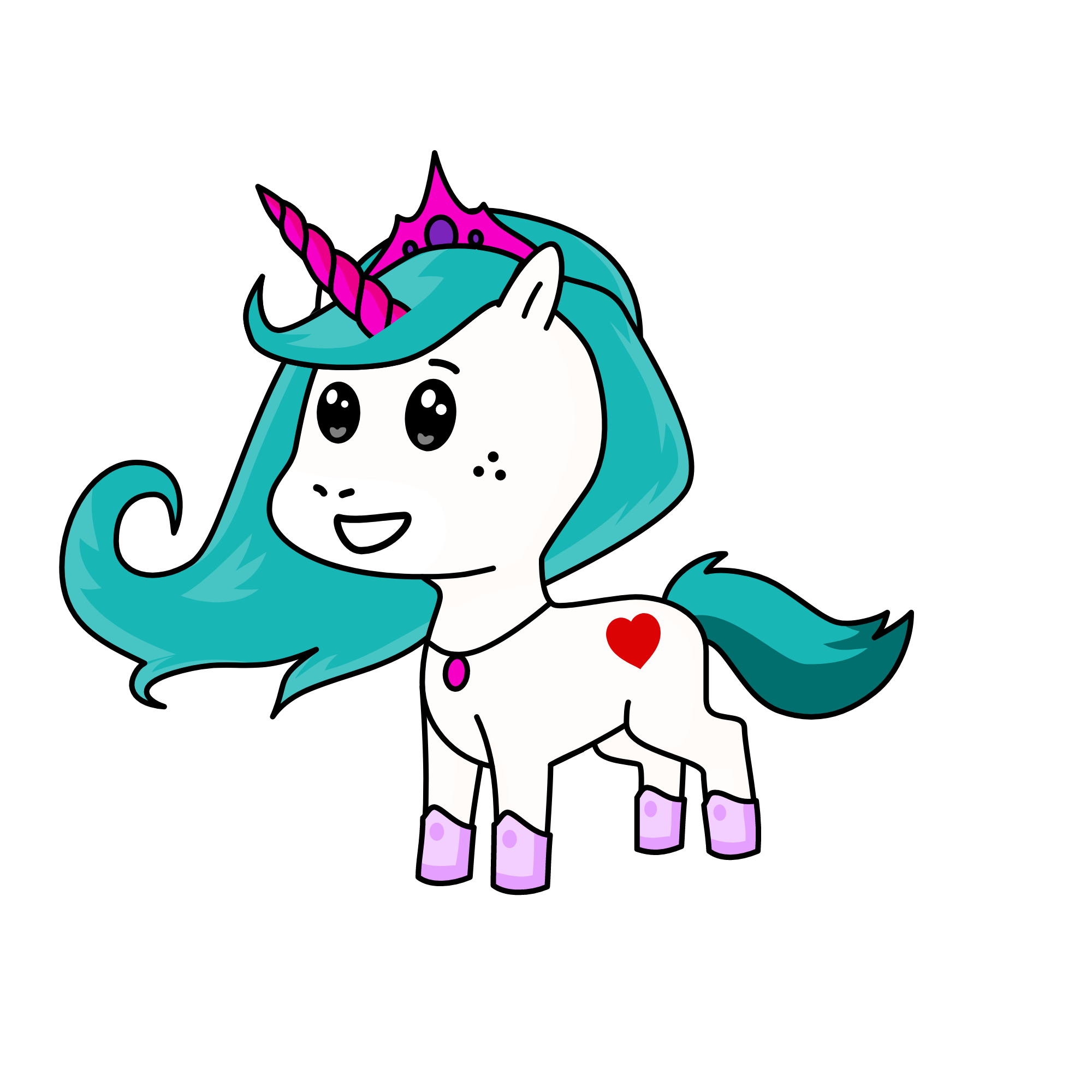 princess ariana, the unicorn