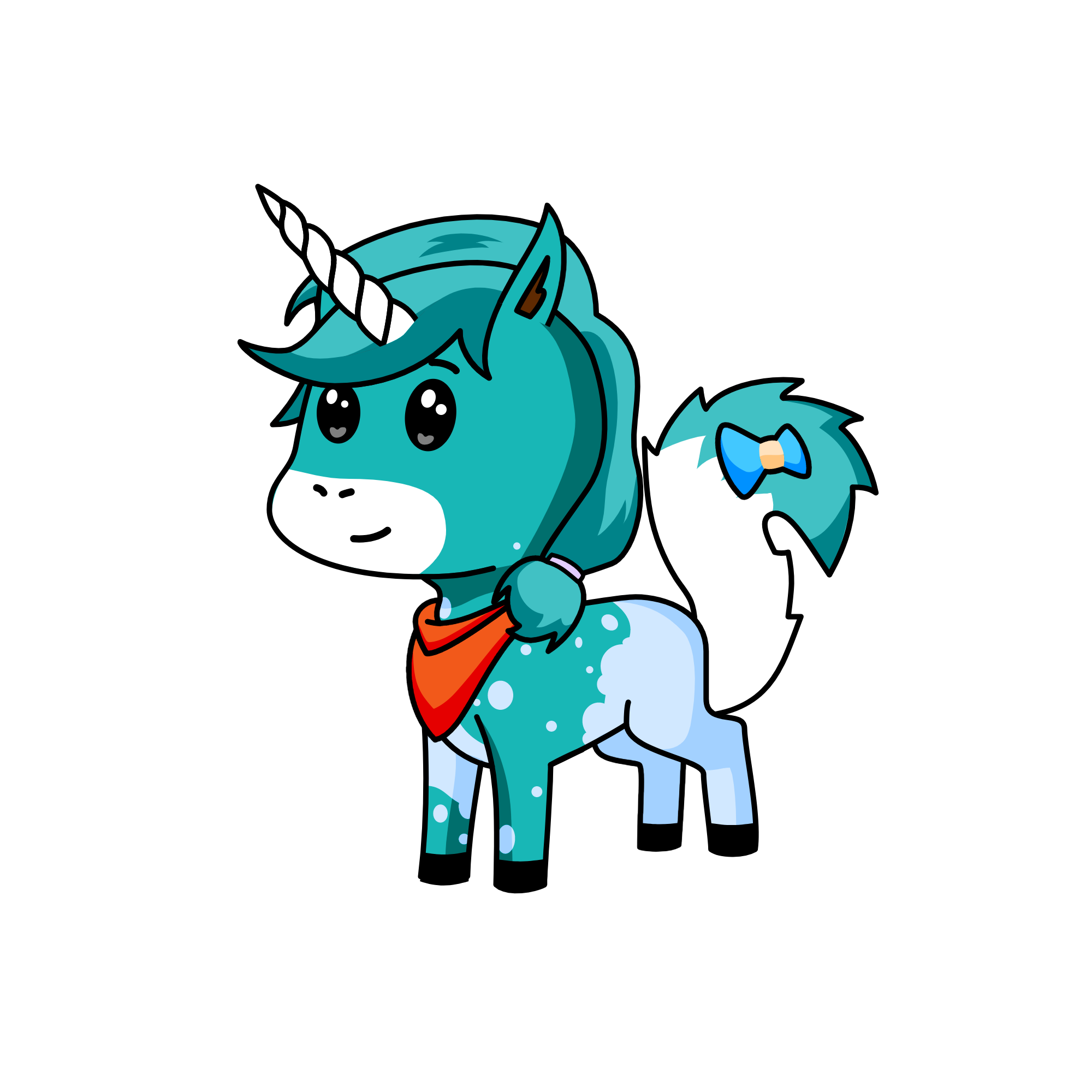 e, the unicorn