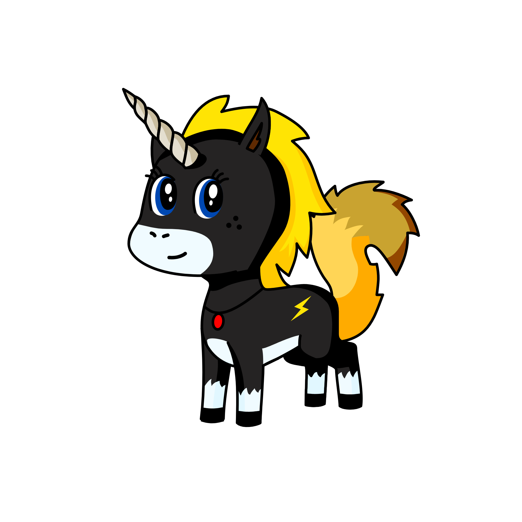 sally, the unicorn