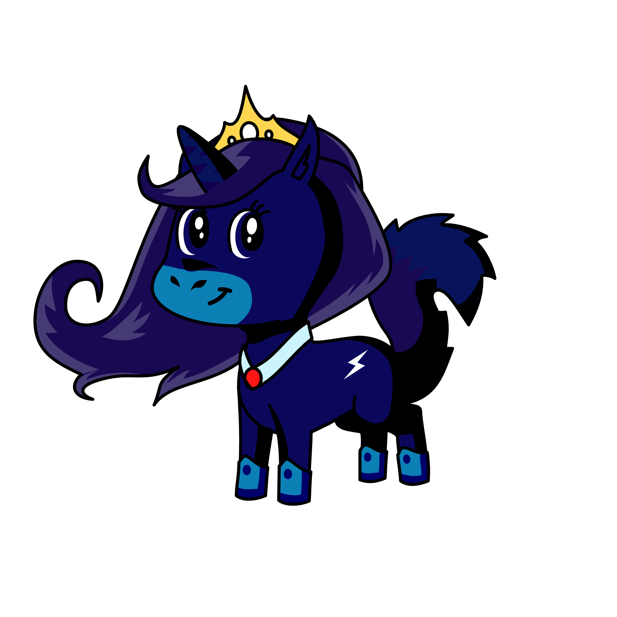 night, the unicorn