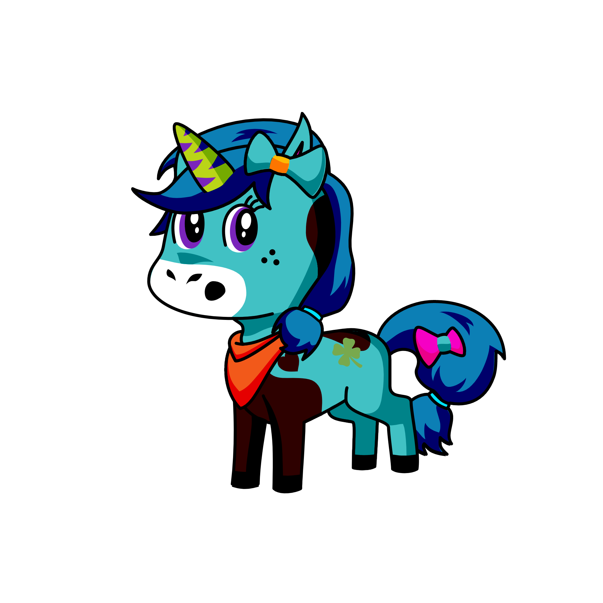 apples, the unicorn