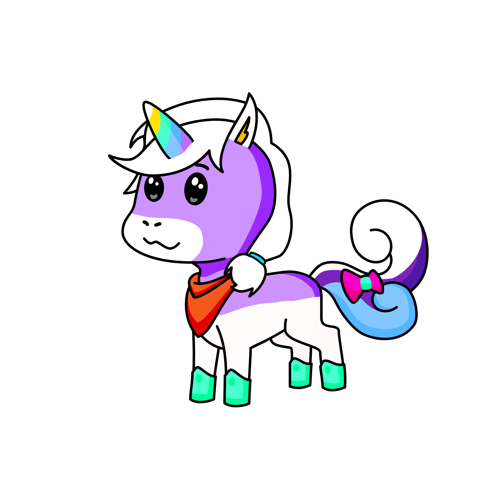 Nyoomicorn, the unicorn