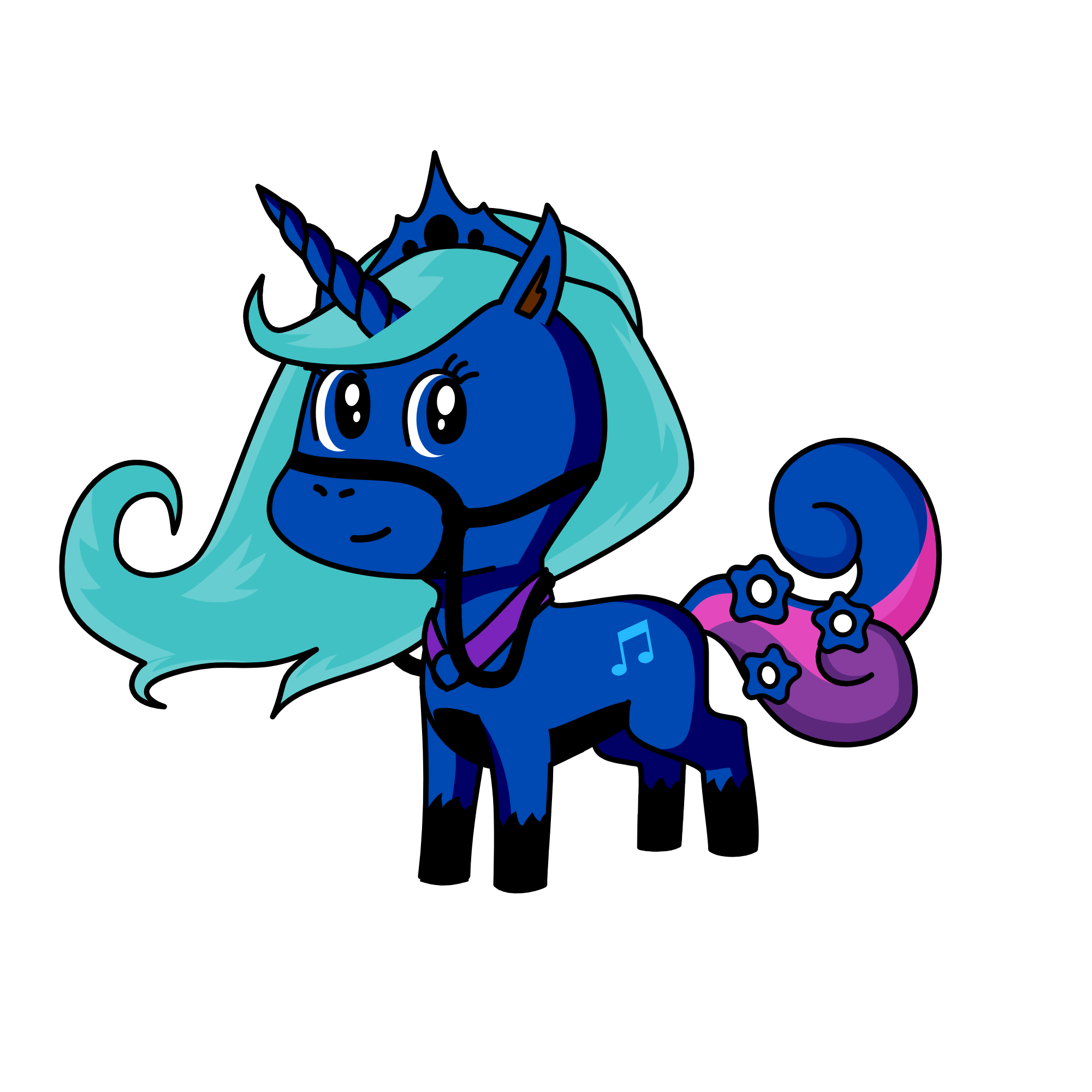 Shadow, the unicorn