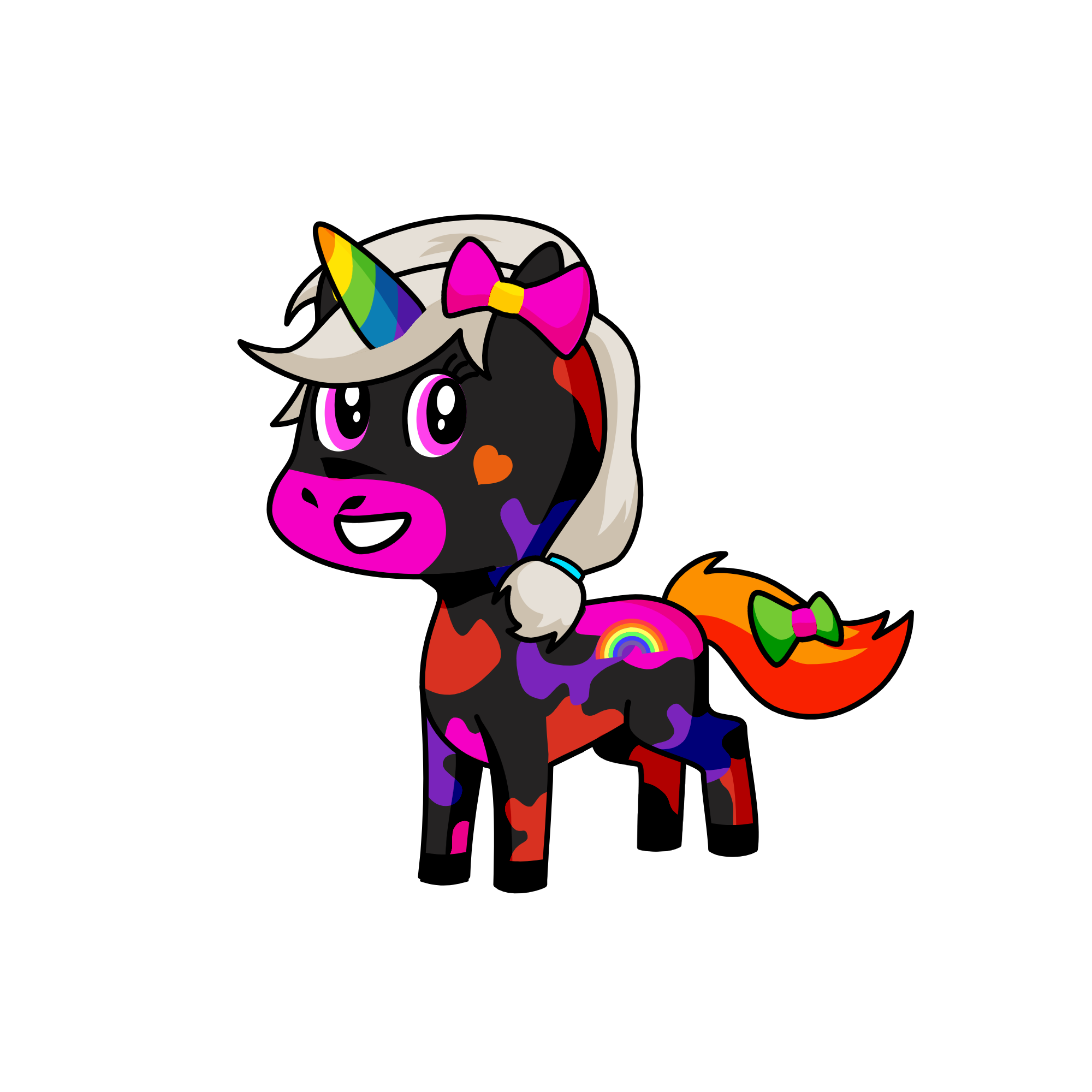 kk, the unicorn