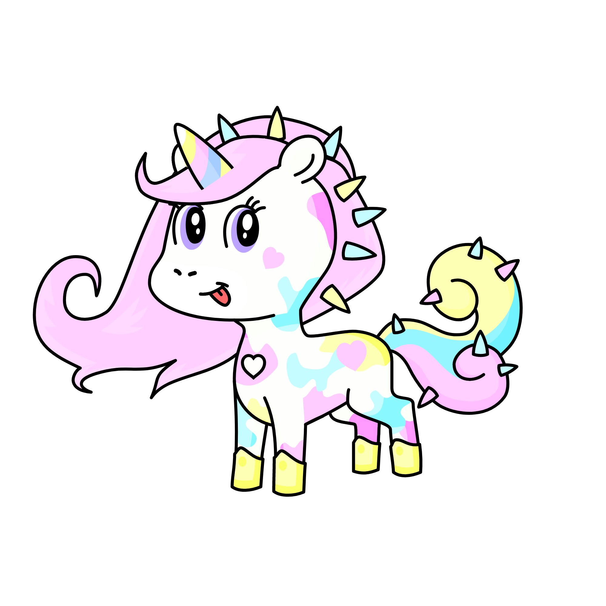 Princess Pinkie, the unicorn