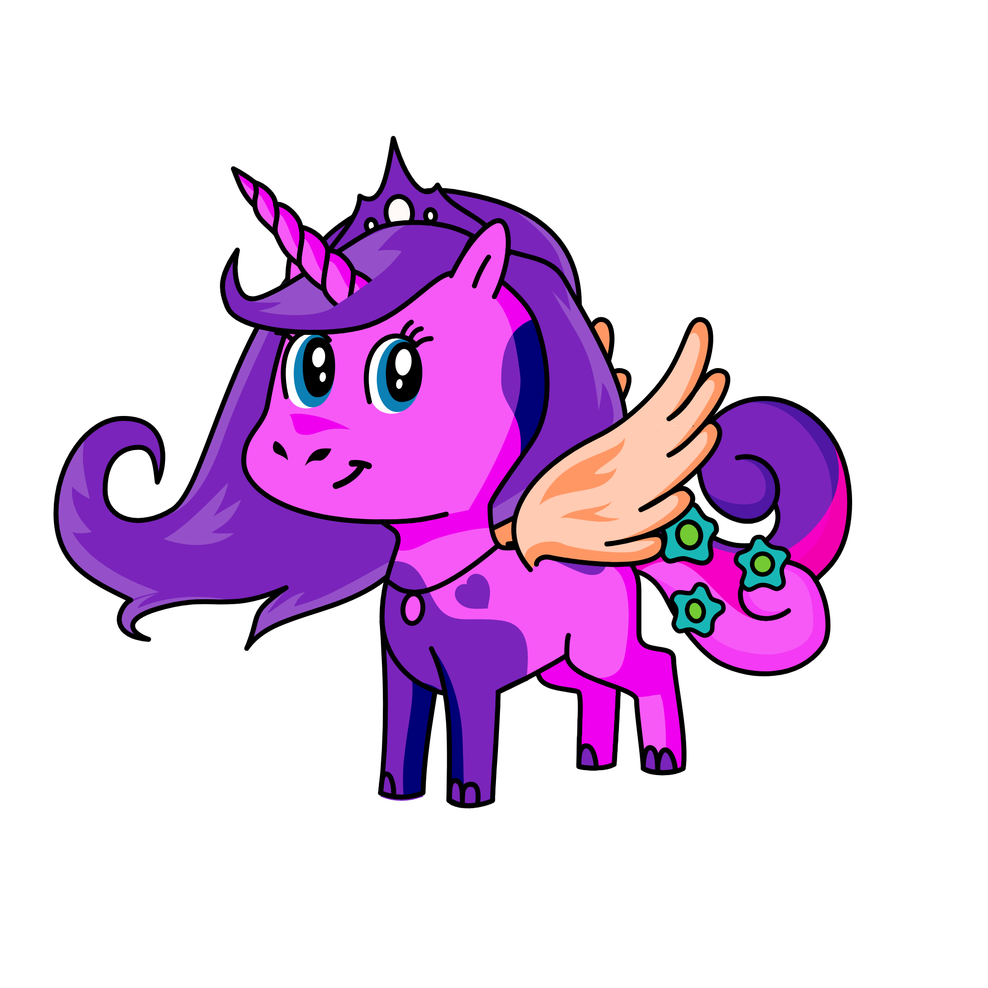 Mallie, the unicorn
