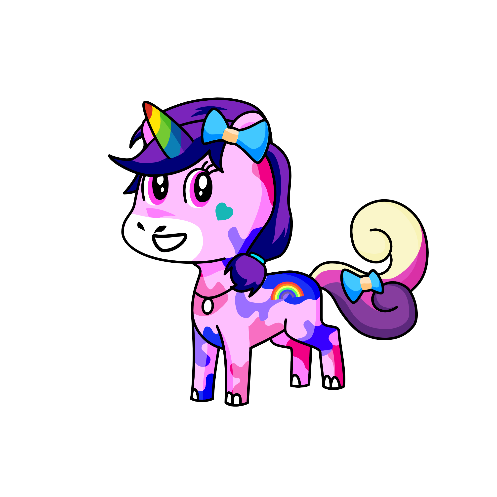 kk, the unicorn