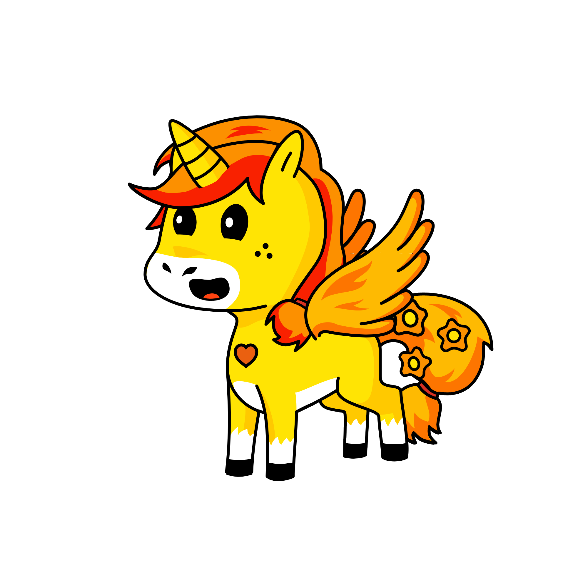 Sunflower, the unicorn