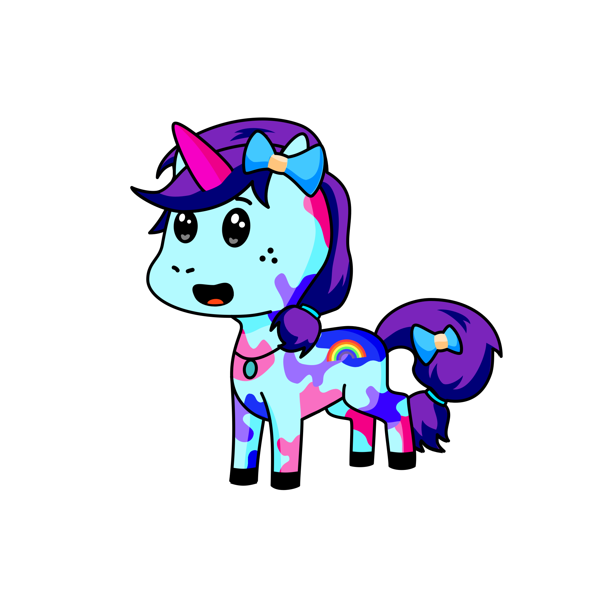 Fluffy , the unicorn