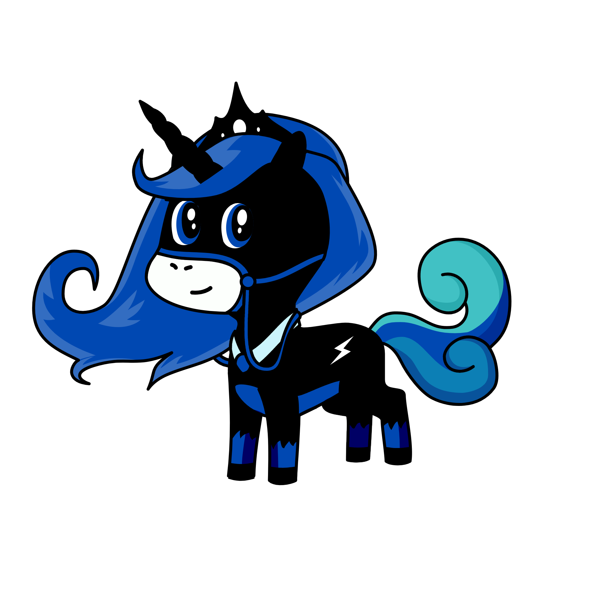 Mystery, the unicorn