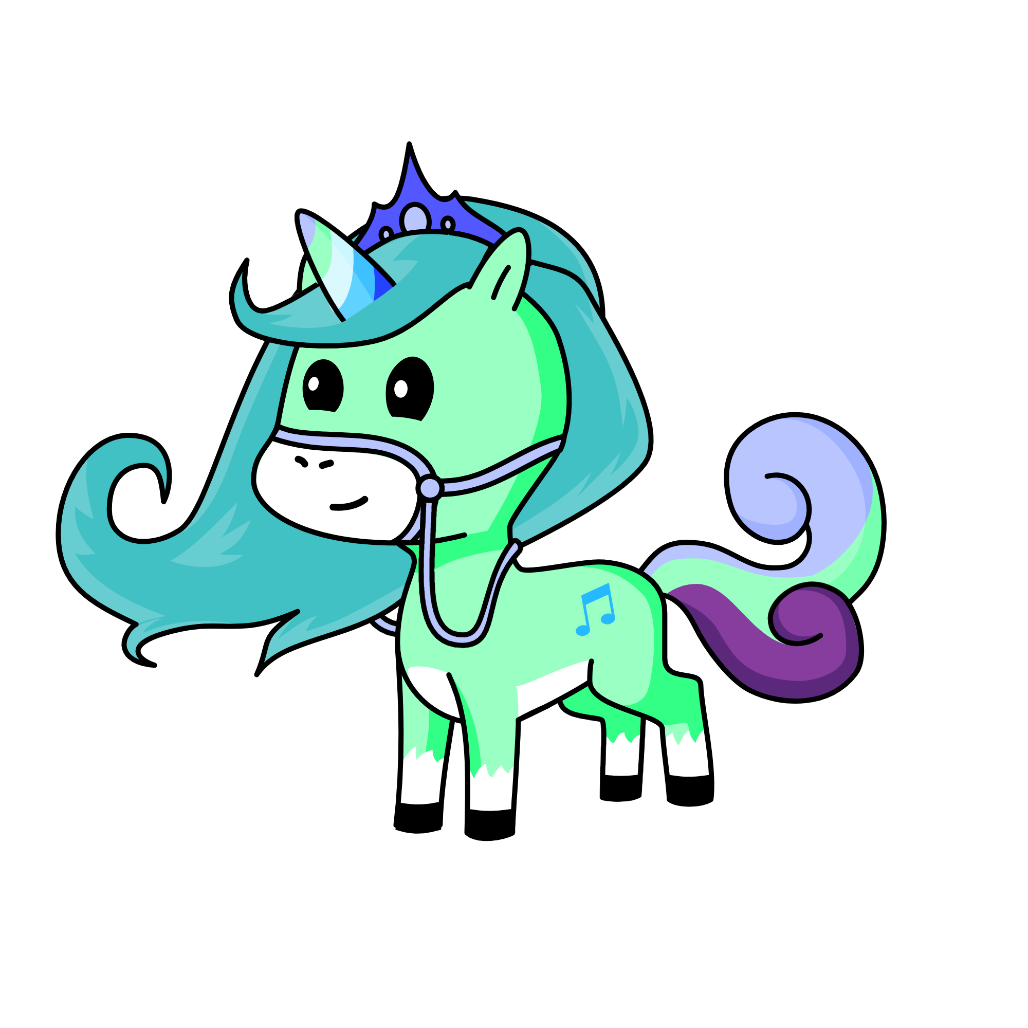 Mermaidia, the unicorn