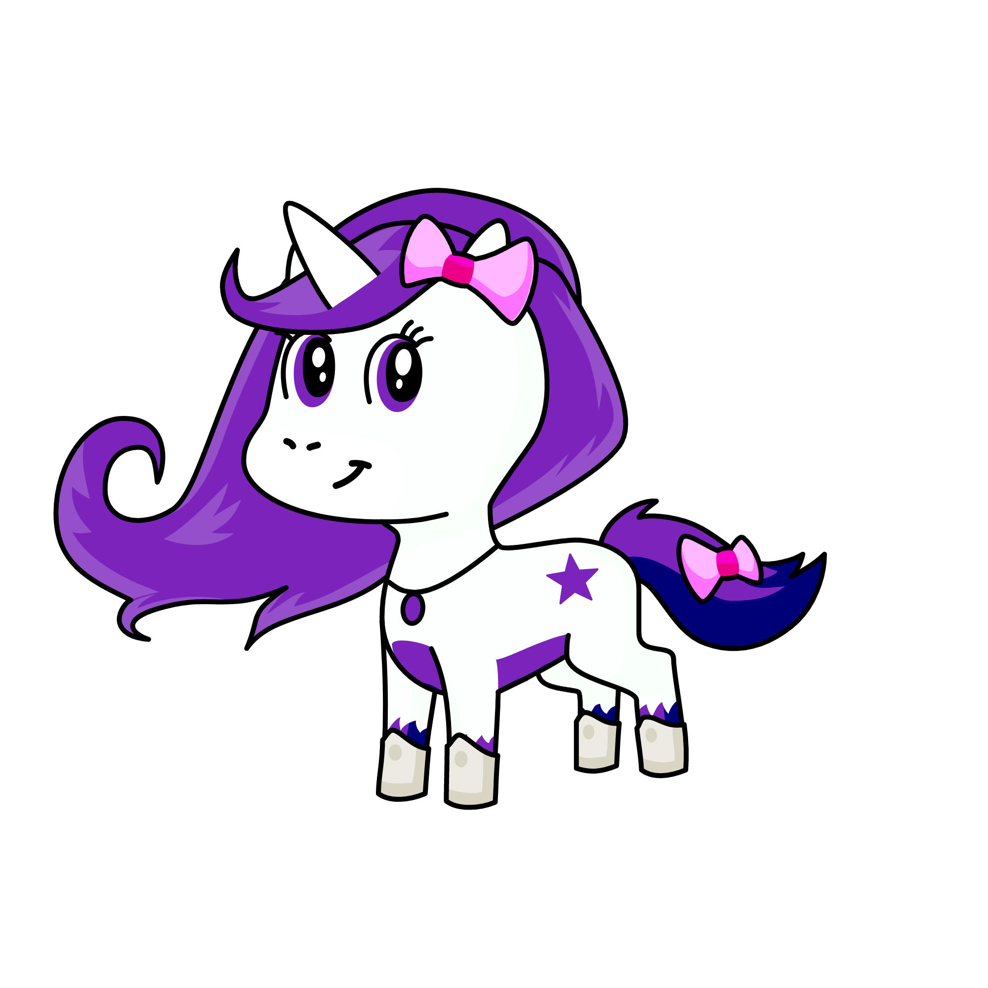 Rairity, the unicorn