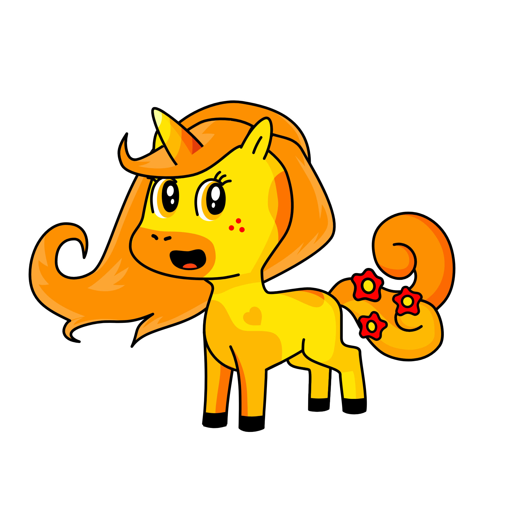 BUTTERCUP, the unicorn
