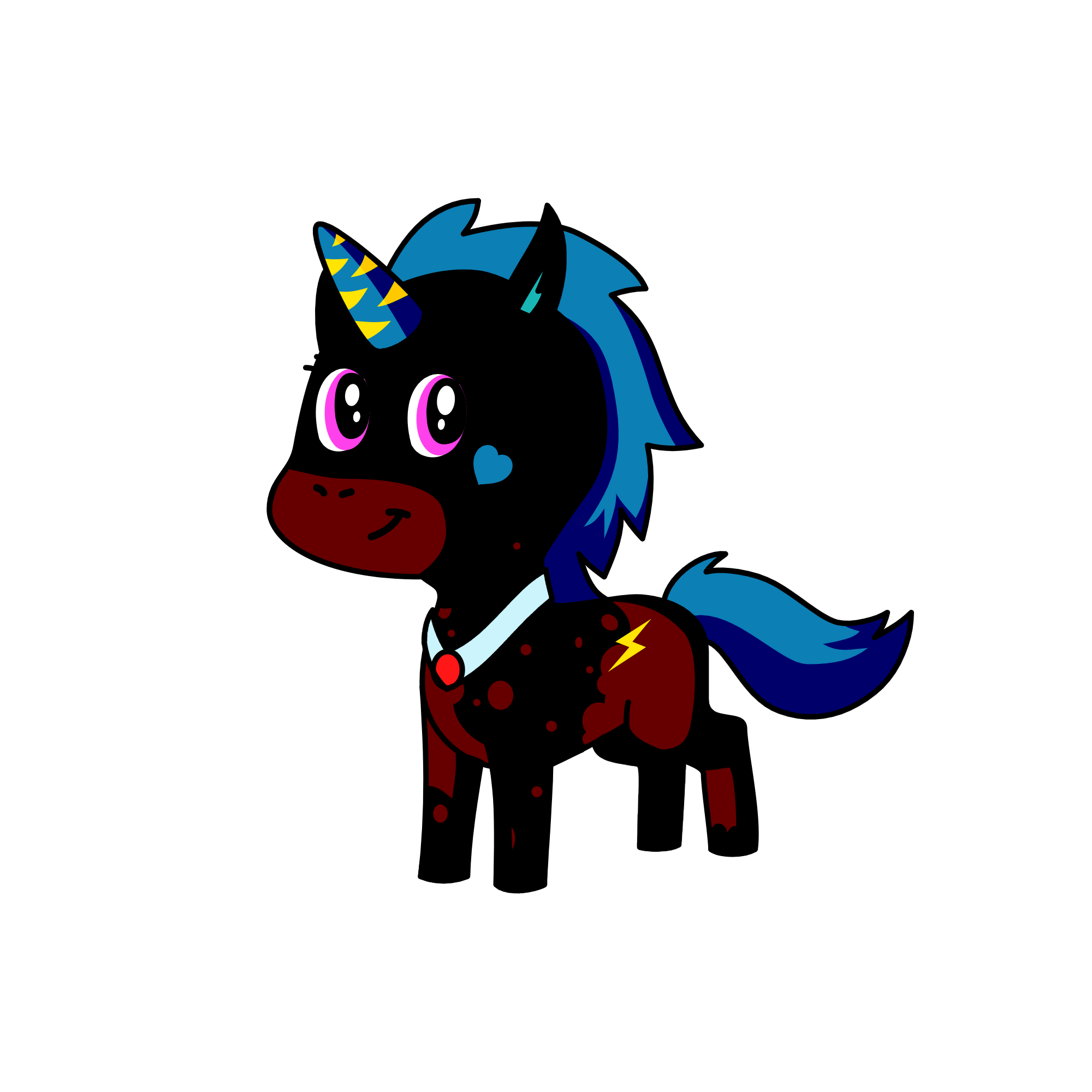dark light, the unicorn