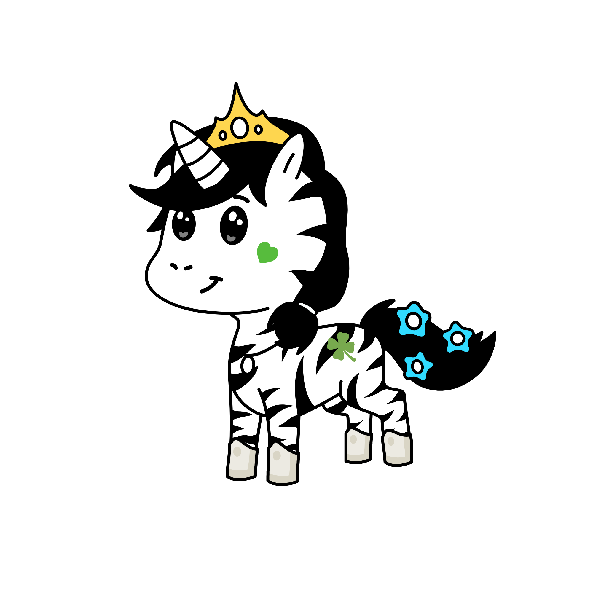 Zizzy, the unicorn