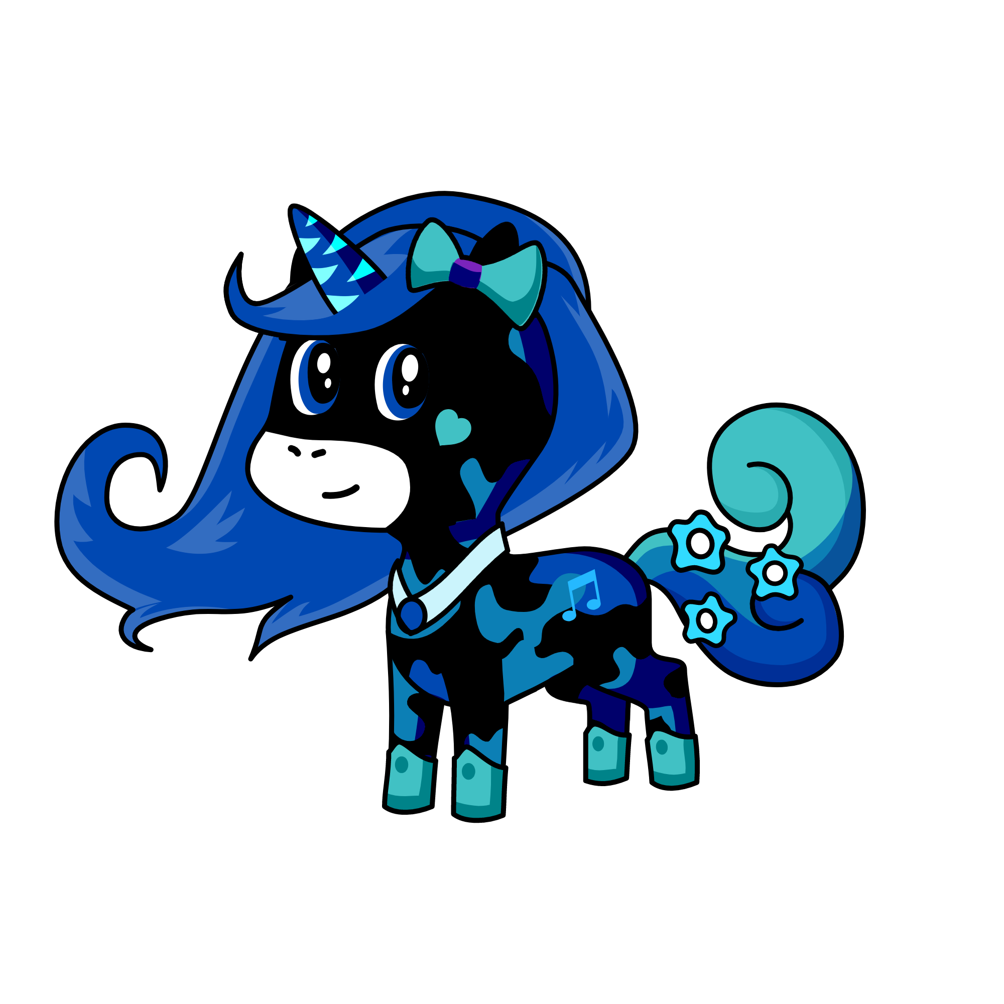 night, the unicorn