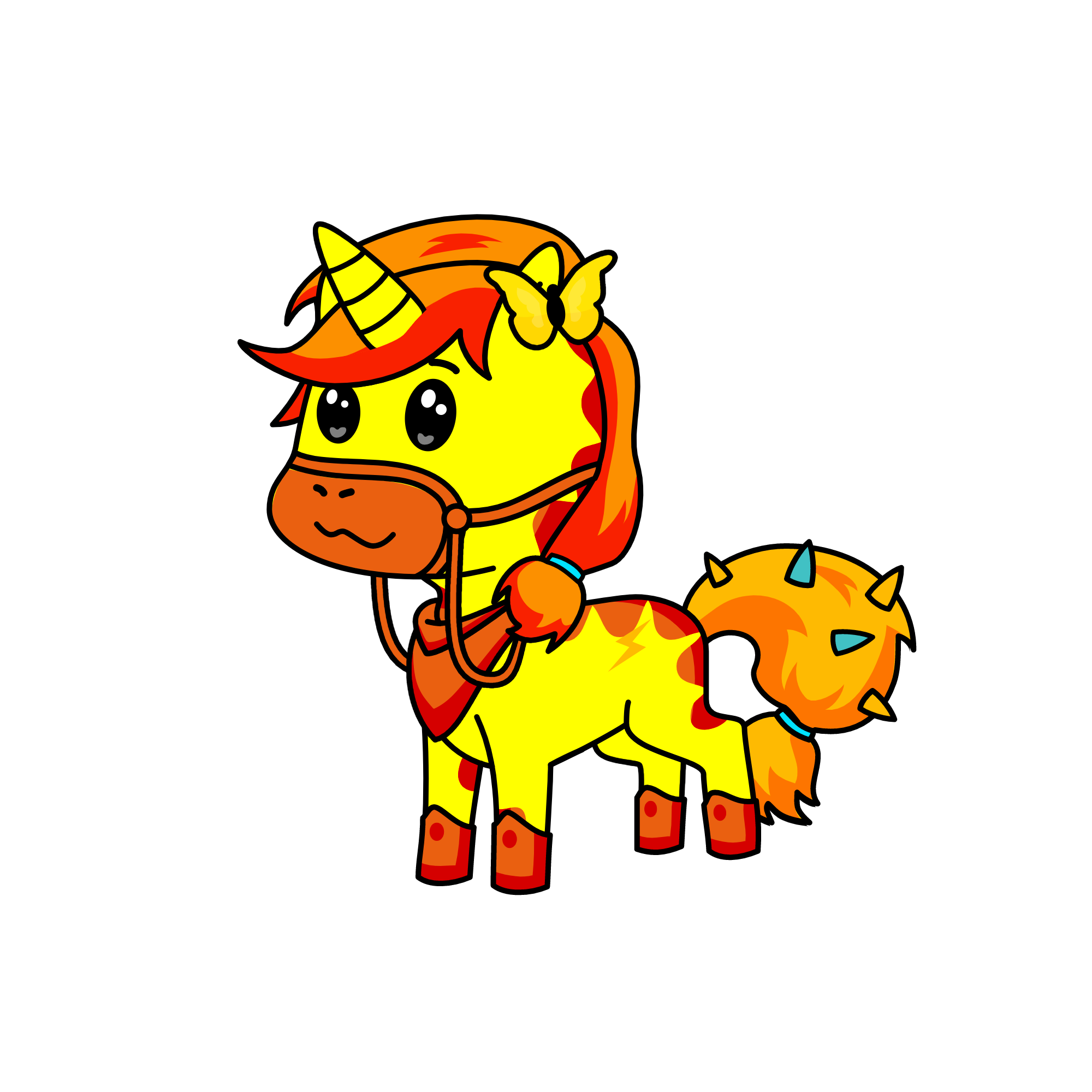 Sunny, the unicorn