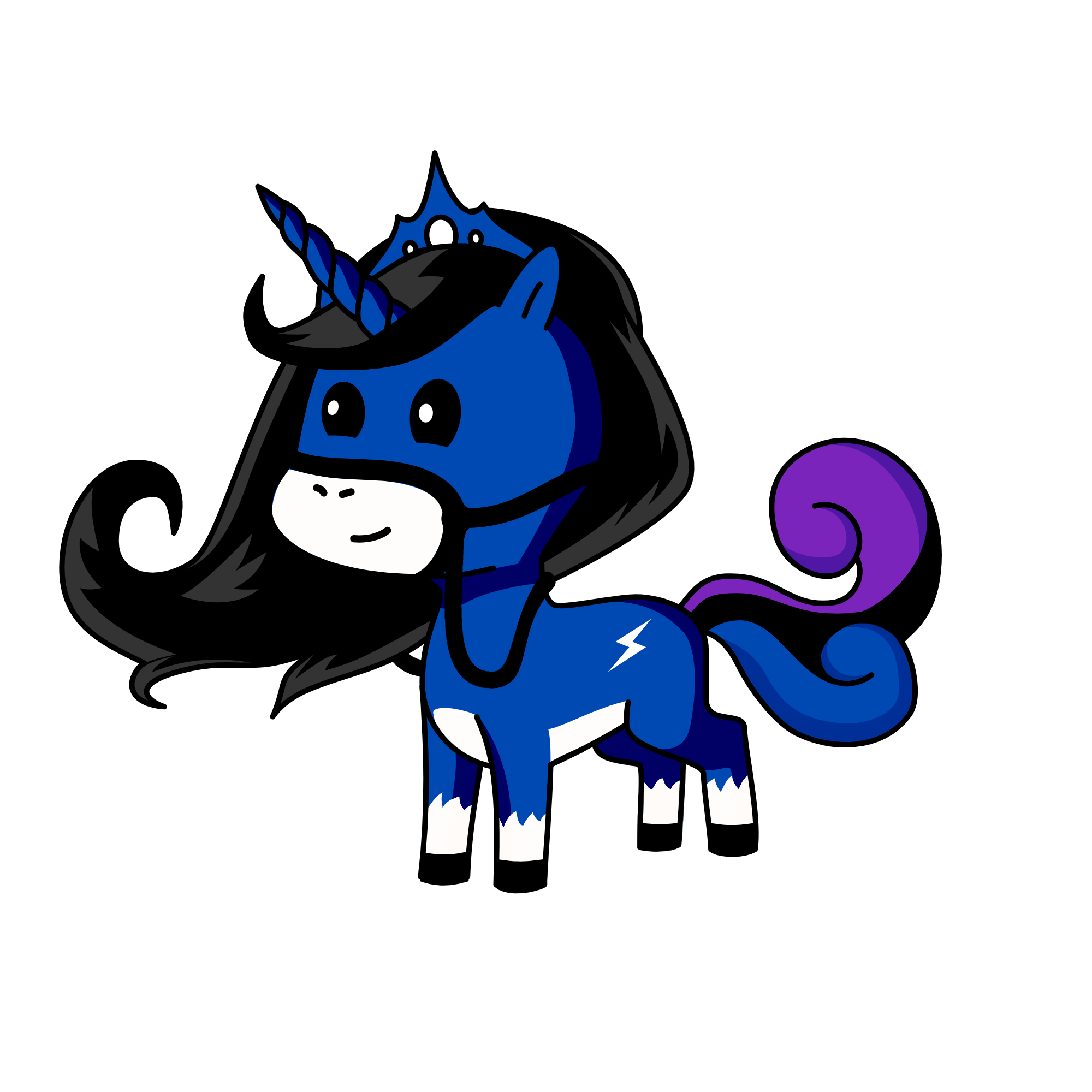 Shawdow, the unicorn