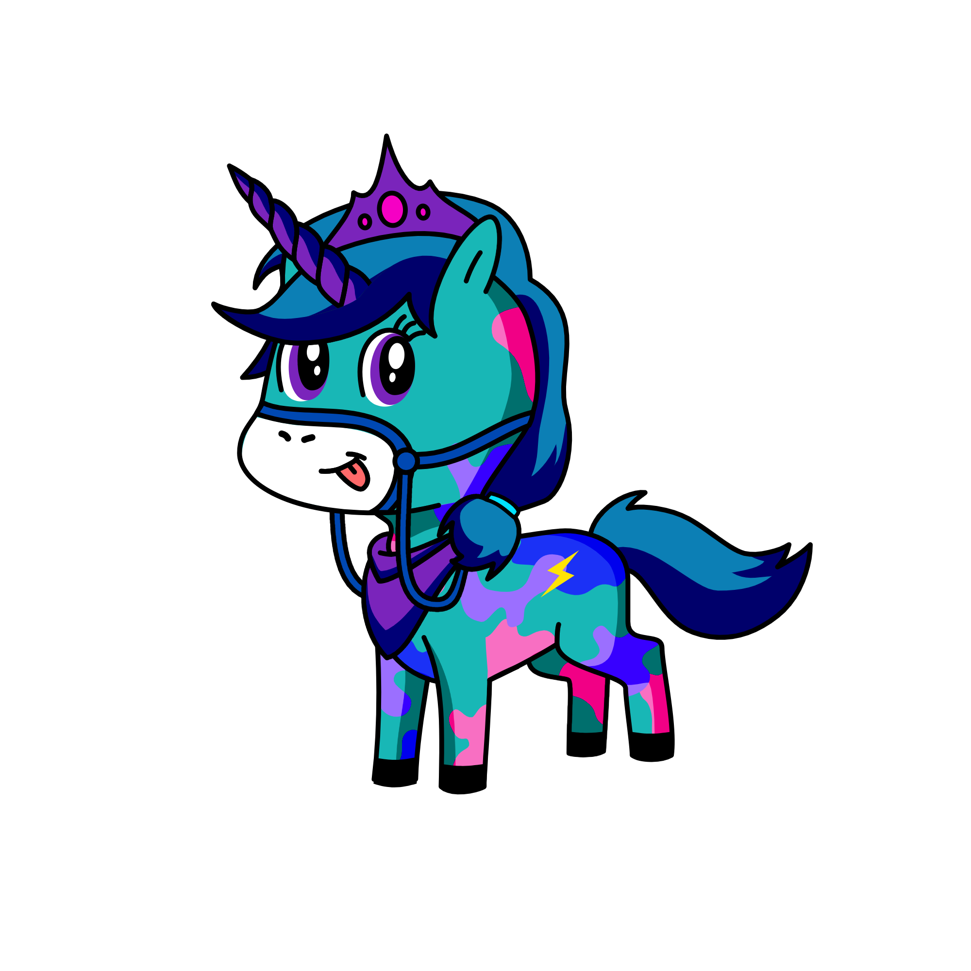 Cupcake, the unicorn