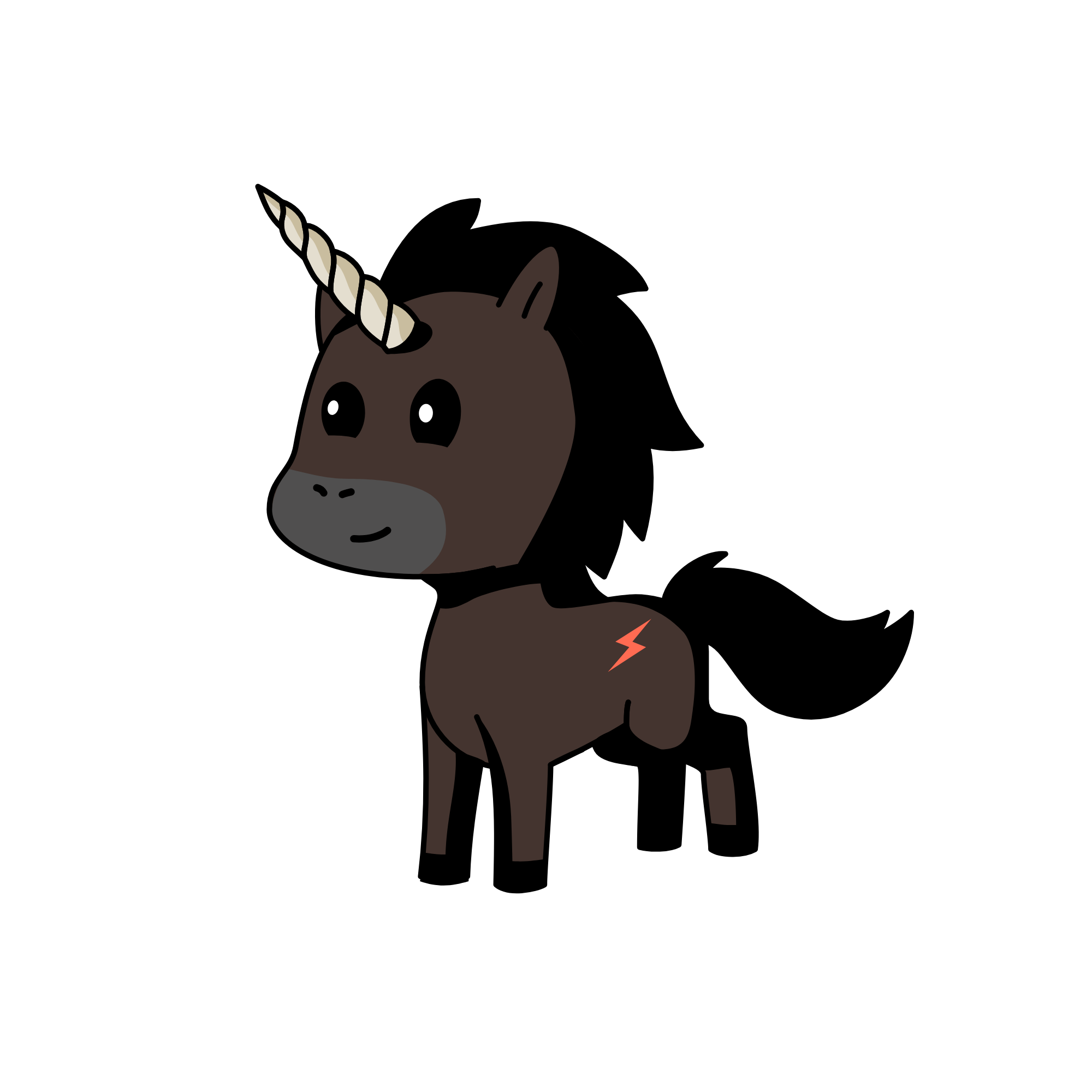 Harry Potter, the unicorn