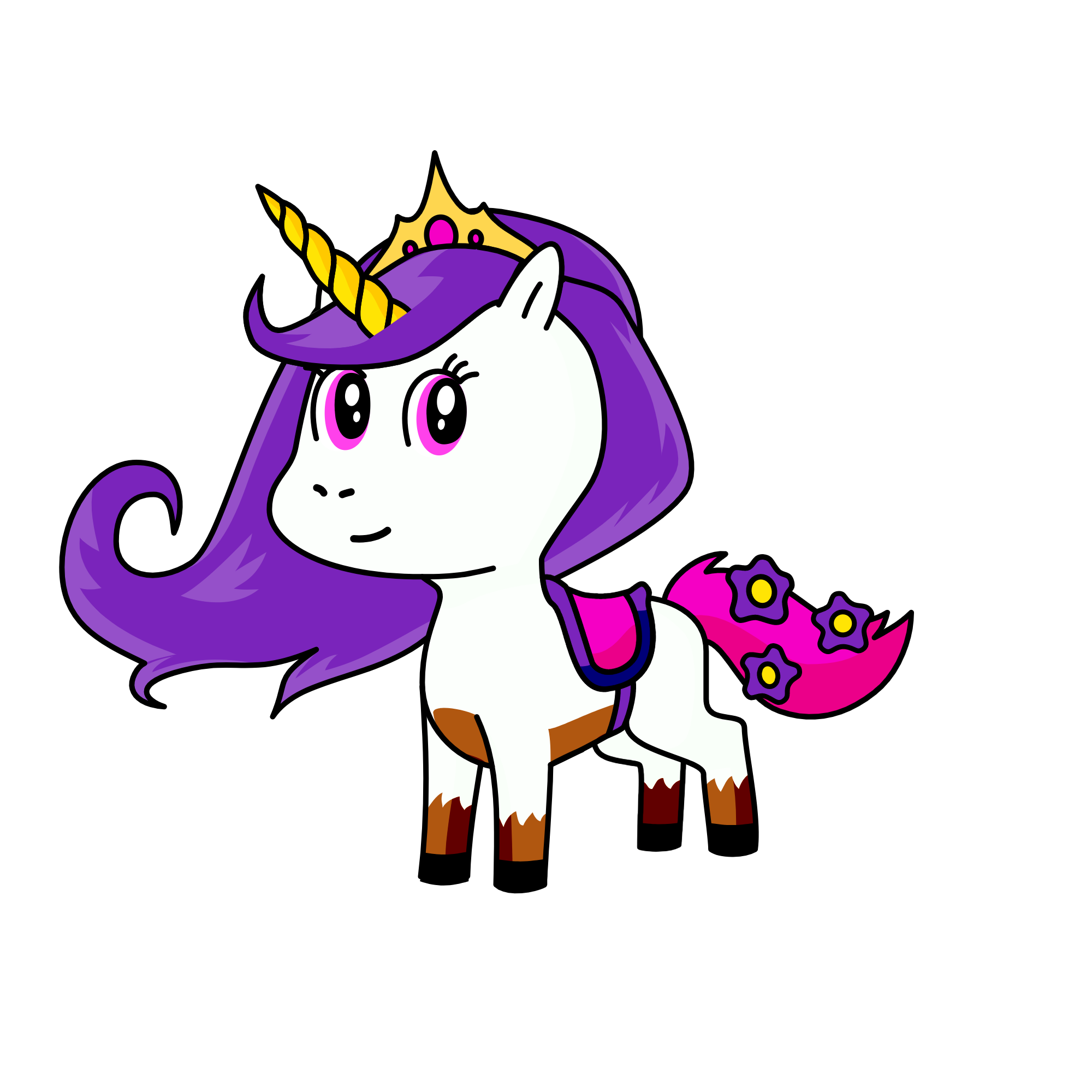 Cutie, the unicorn