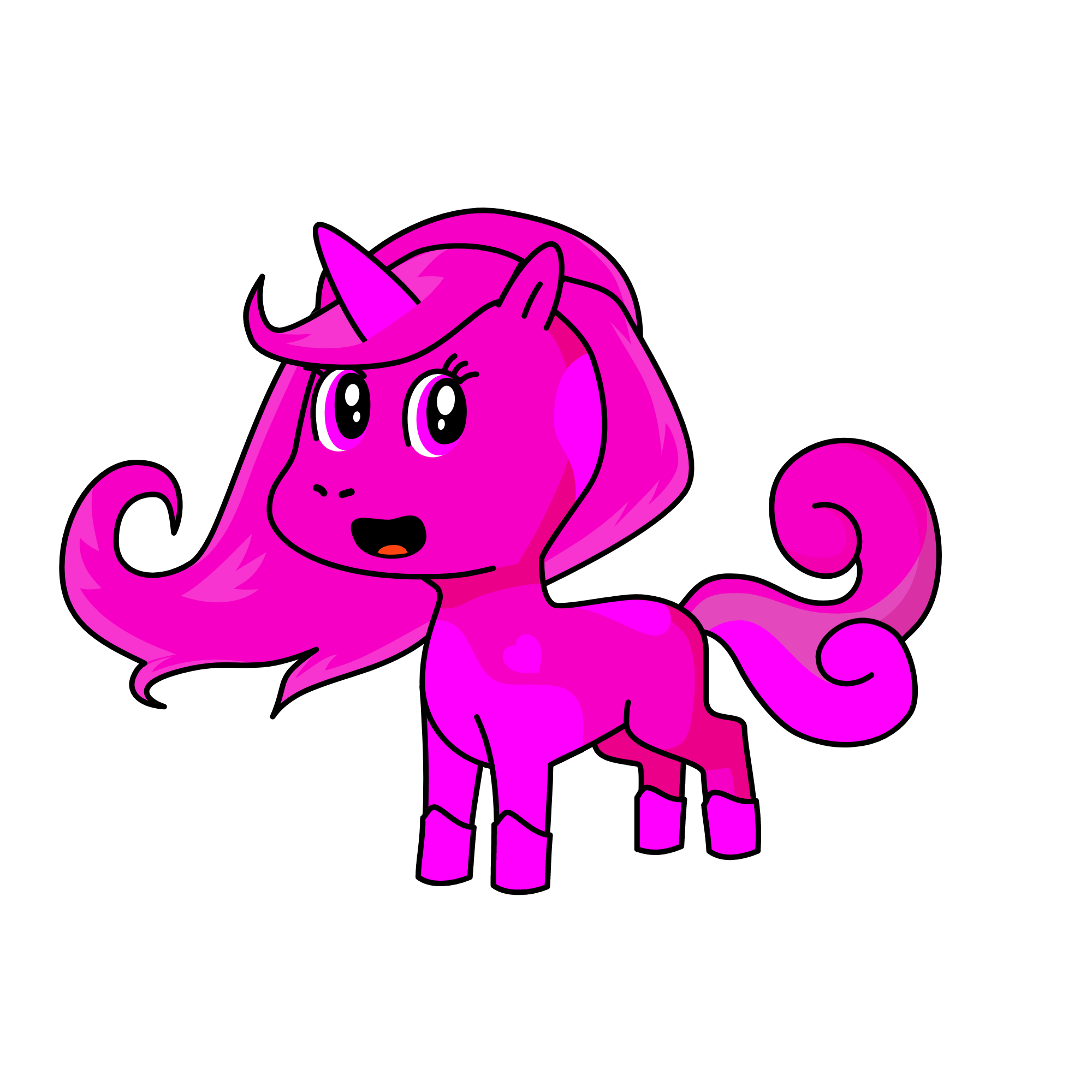 LaPutaKawai, the unicorn