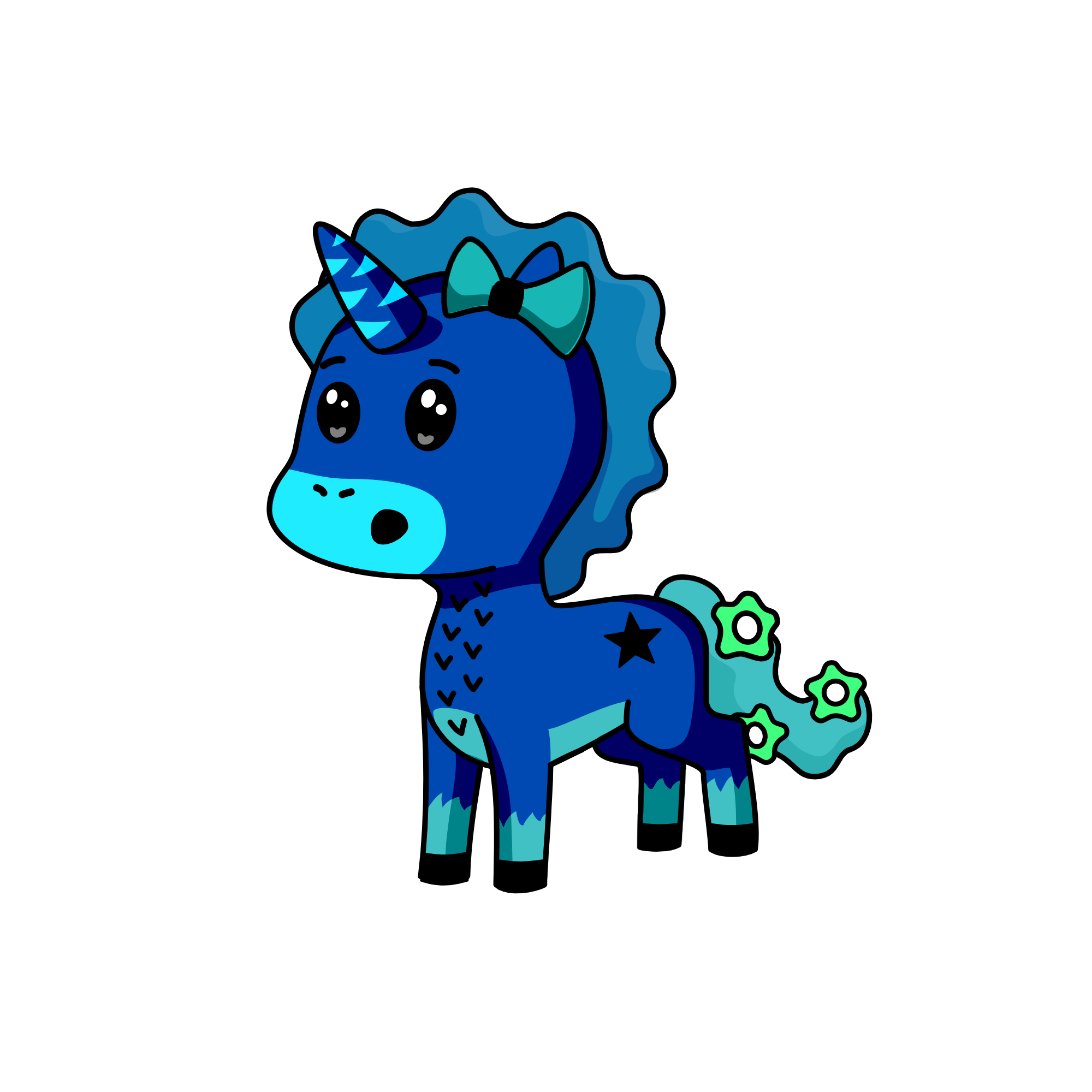 AcuaMamama, the unicorn