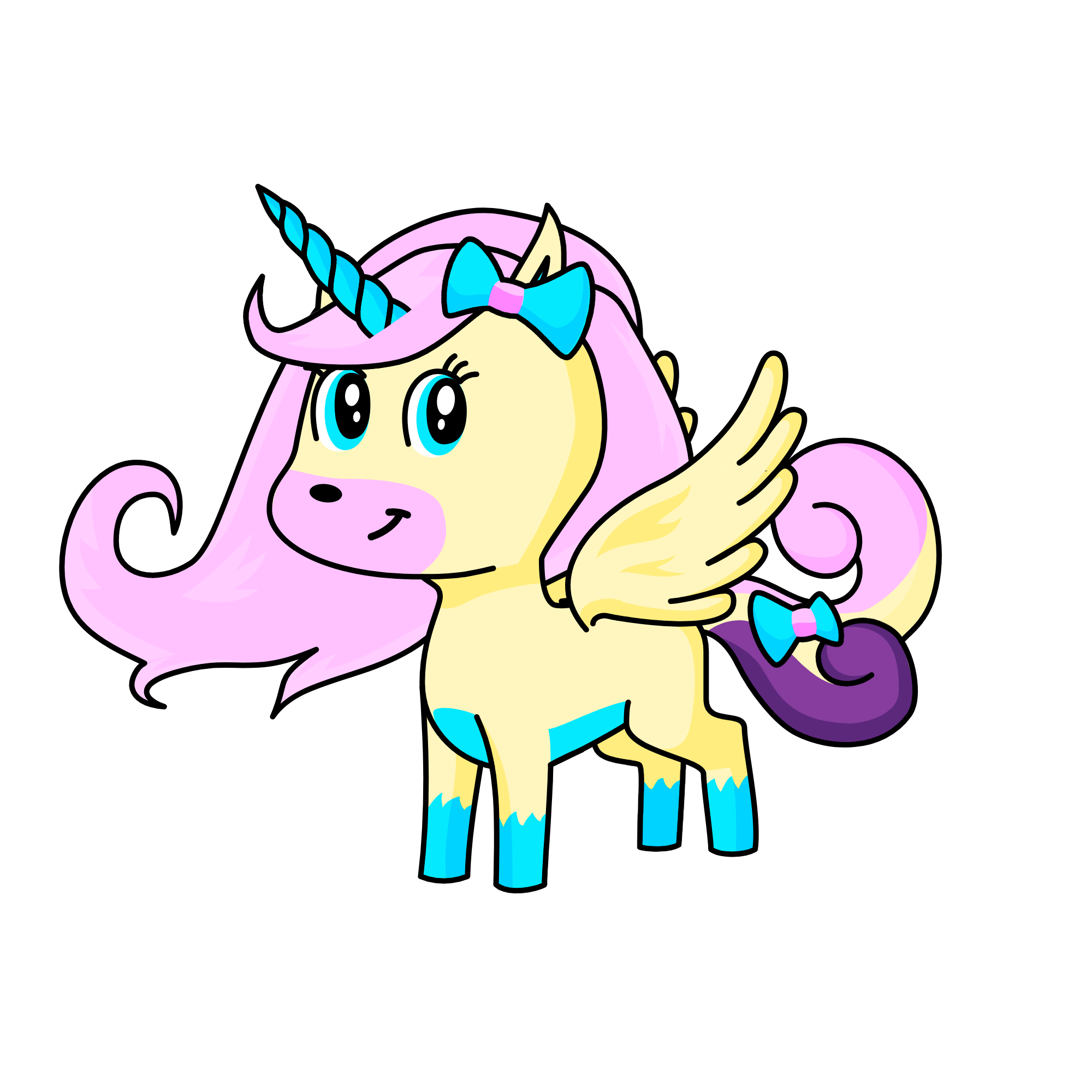 Rain, the unicorn