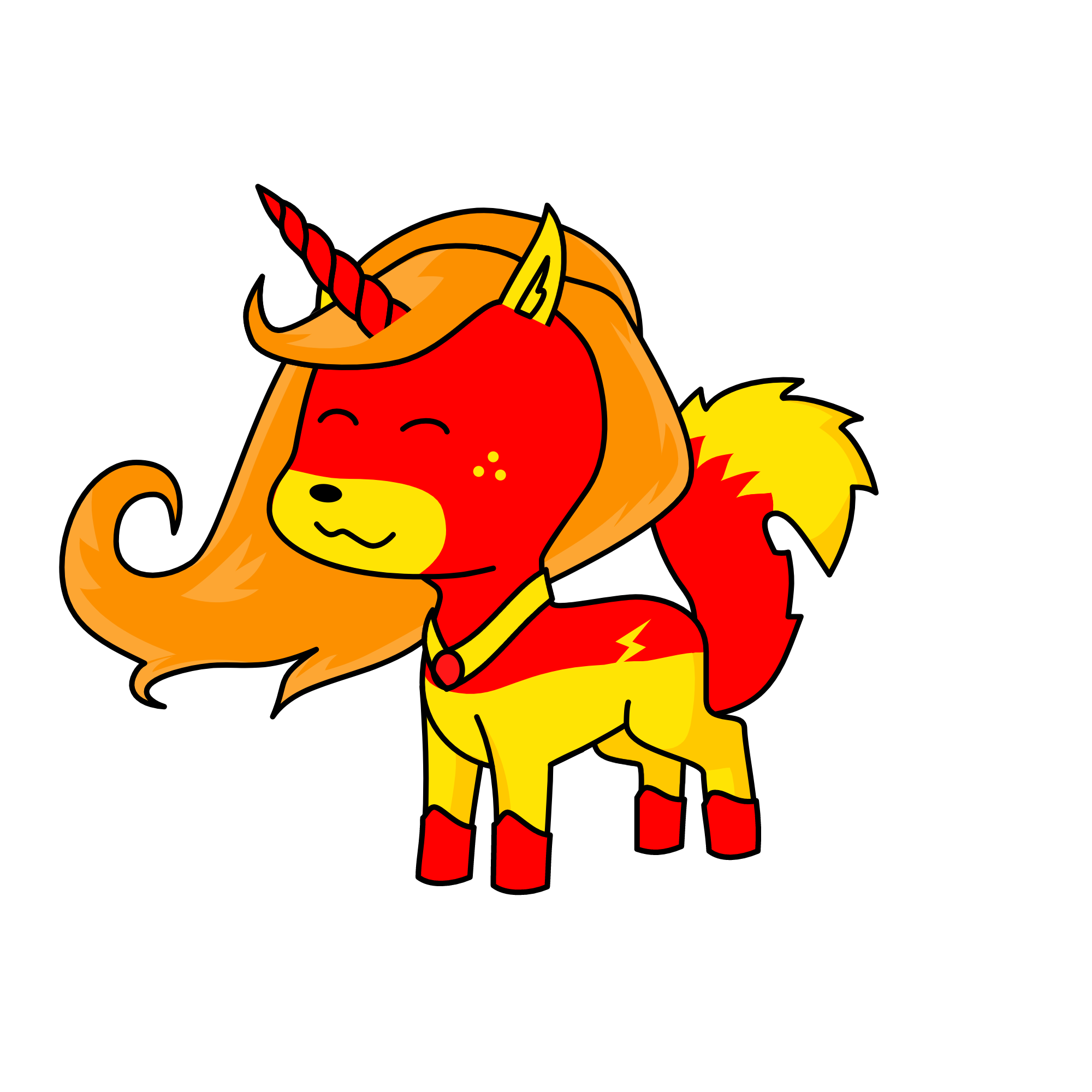 unicorn flash , the unicorn
