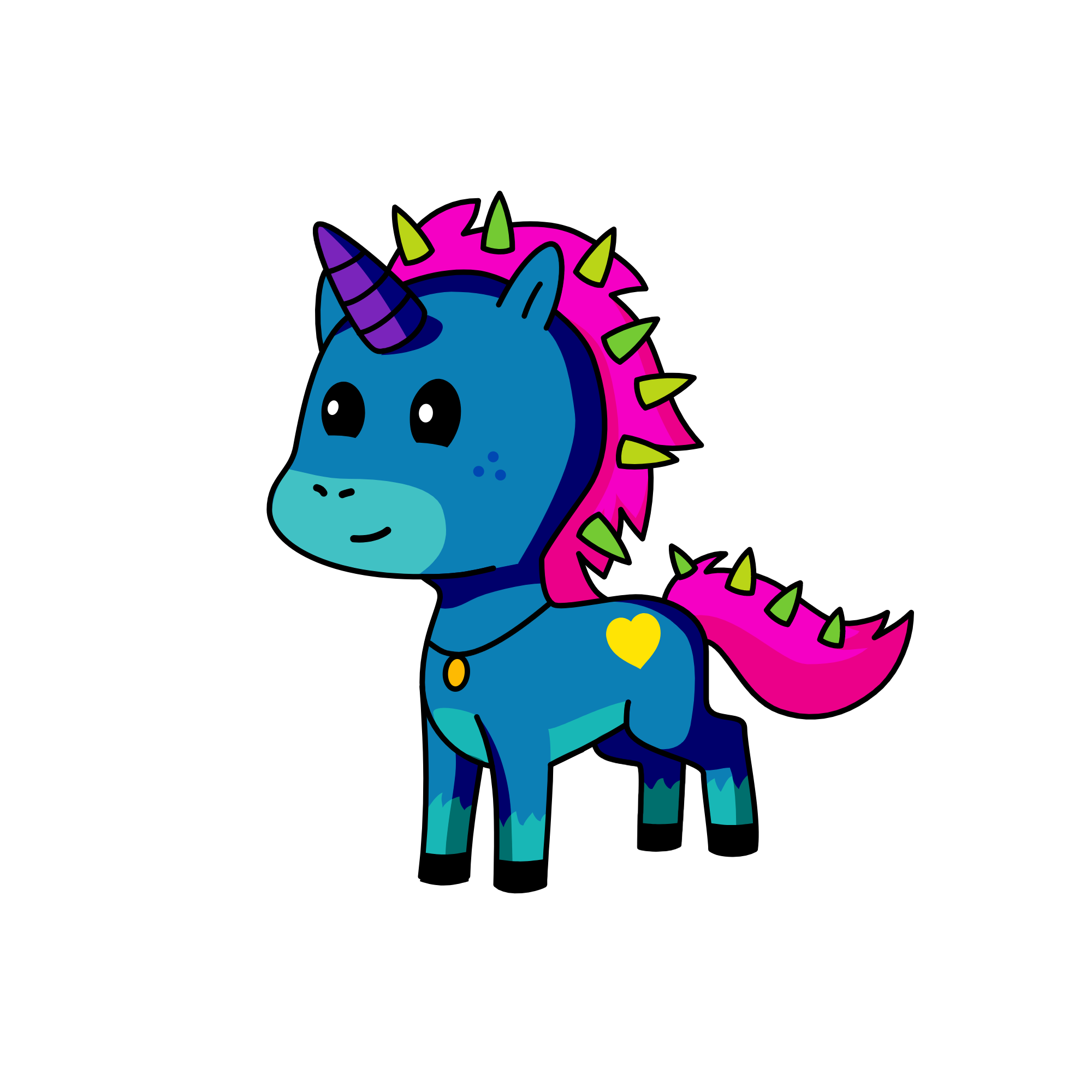 Firty, the unicorn