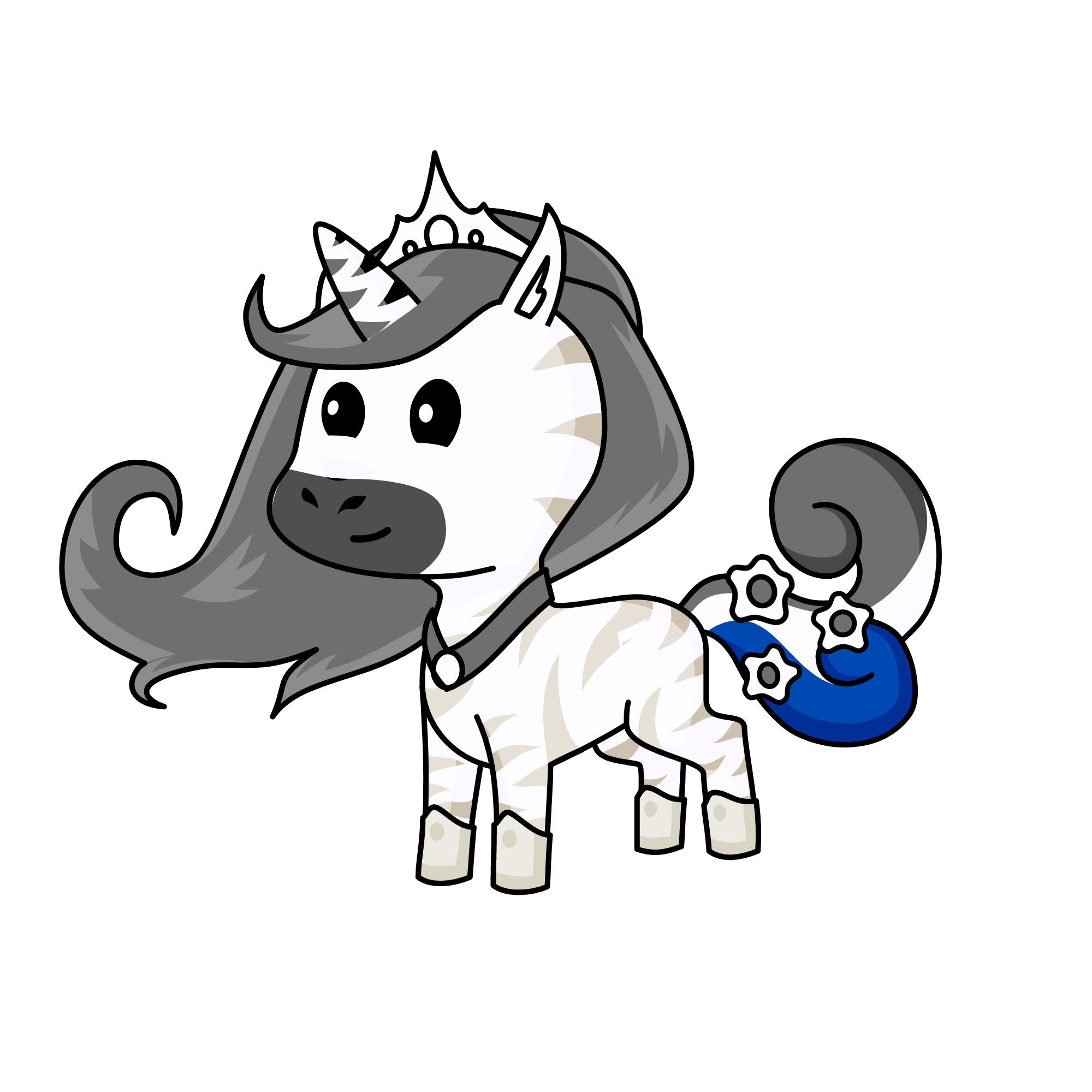 Snowflake ❄️❄️👑, the unicorn