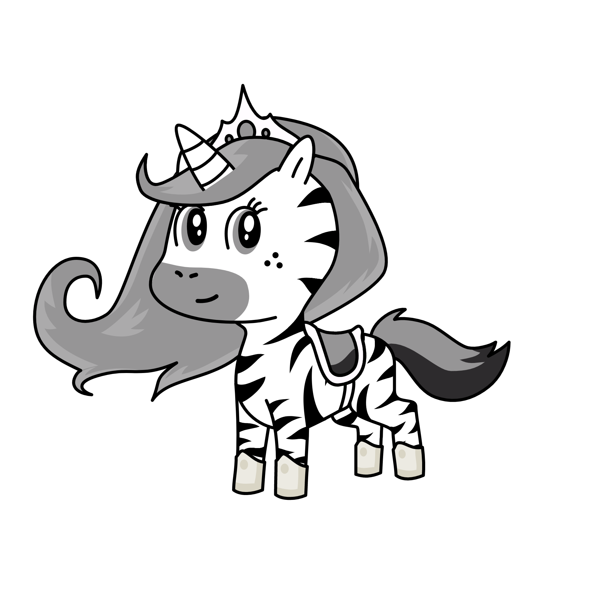 Princess Adddie, the unicorn