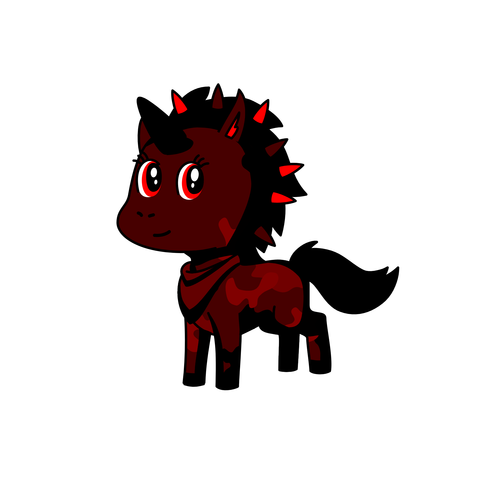 Camo, the unicorn