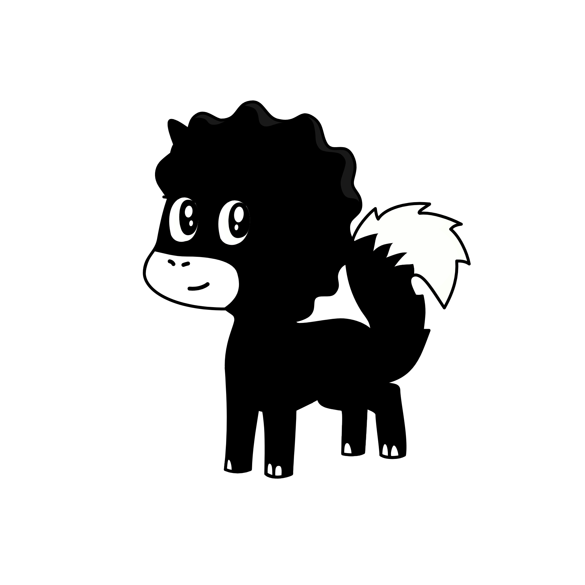 Skunk, the unicorn