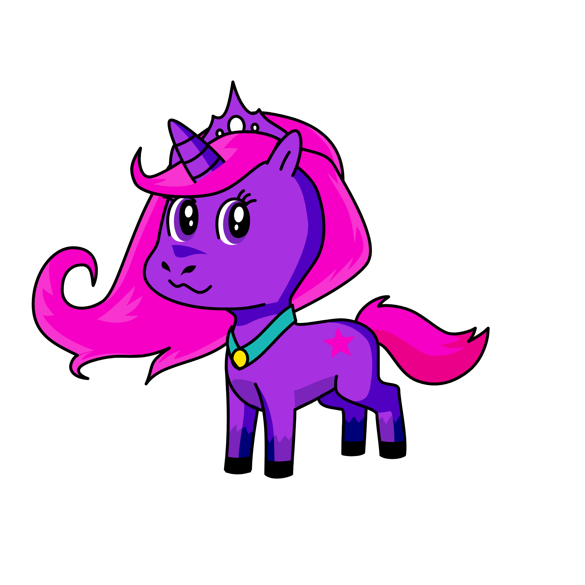 tualigth sparkle, the unicorn