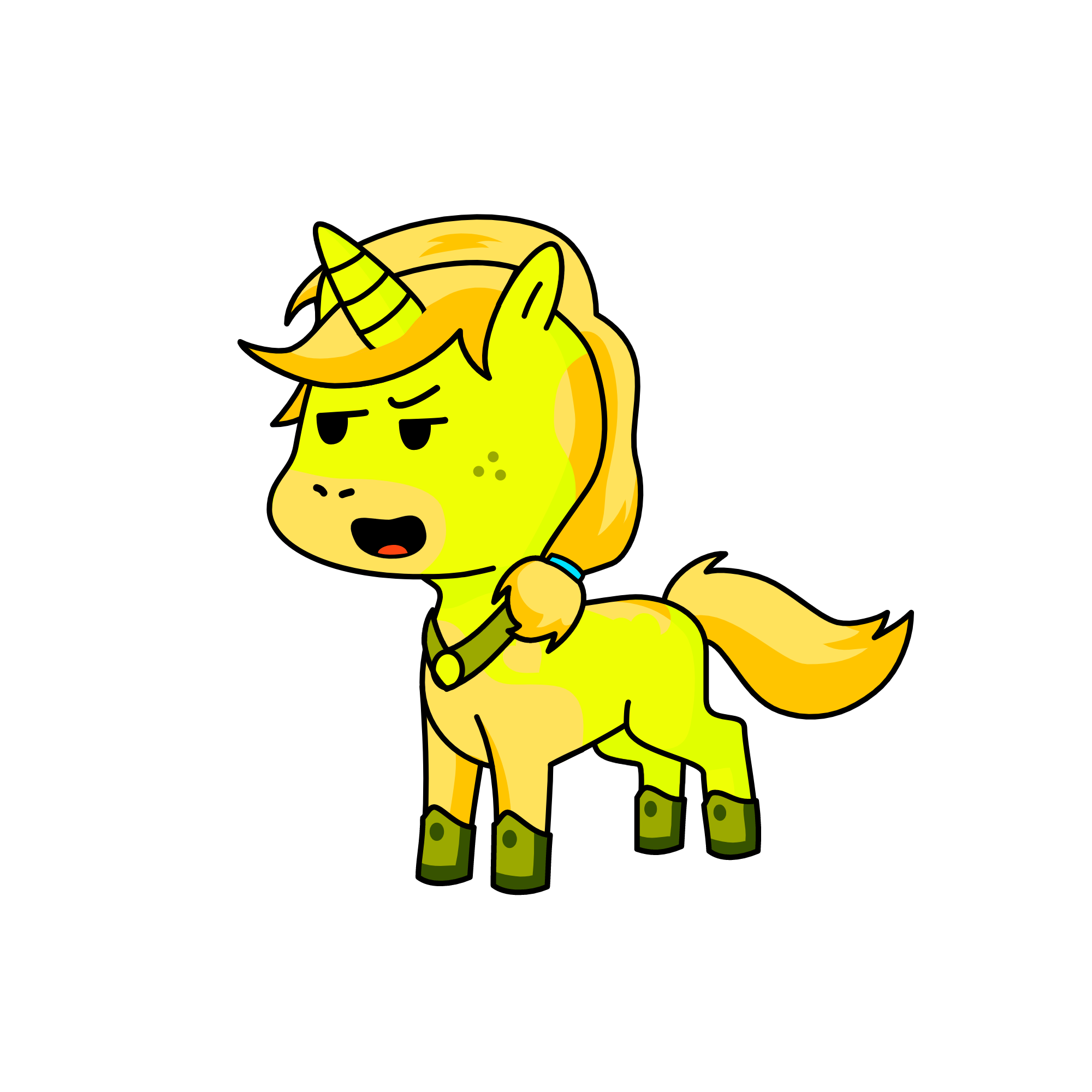 Sunny, the unicorn