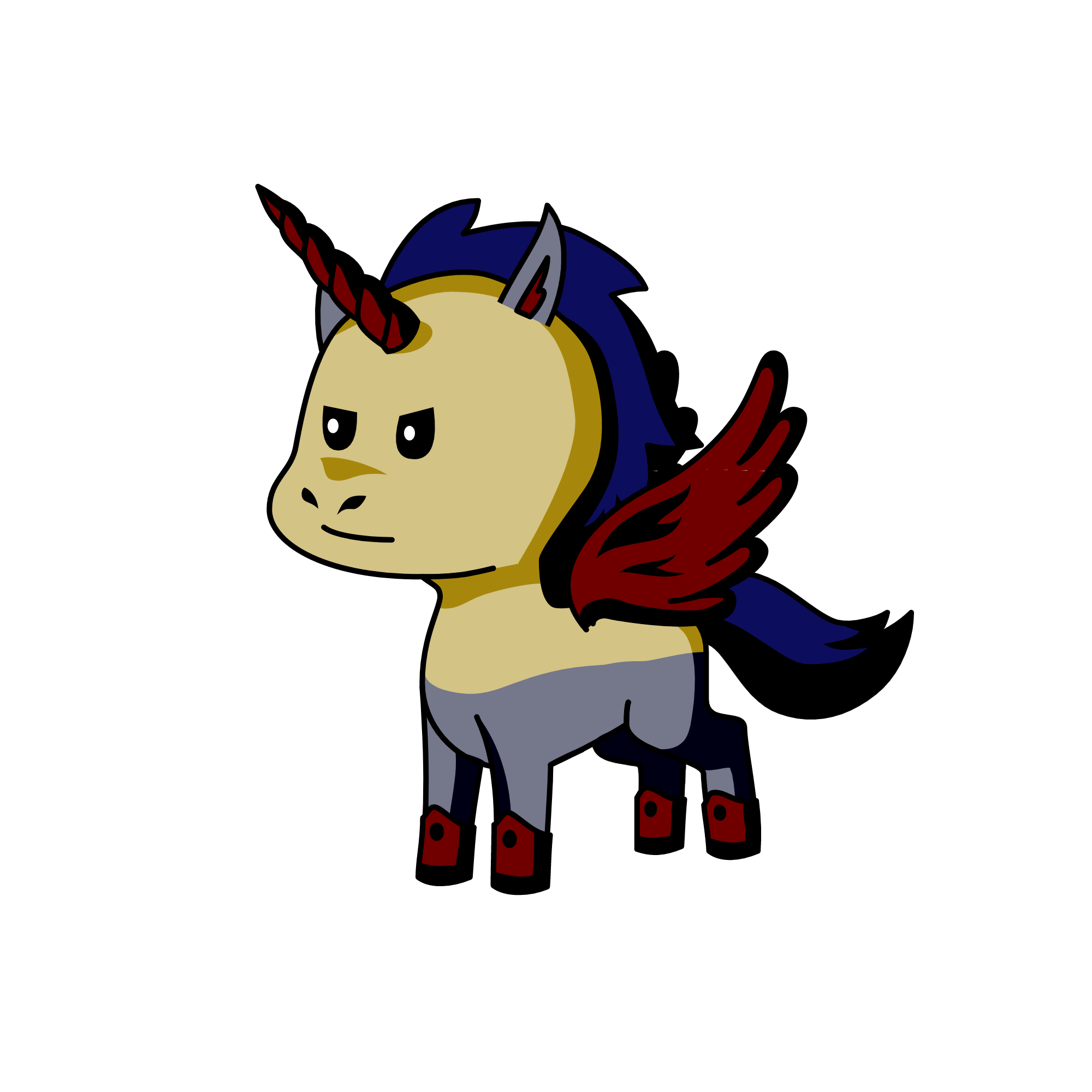 sasuke, the unicorn
