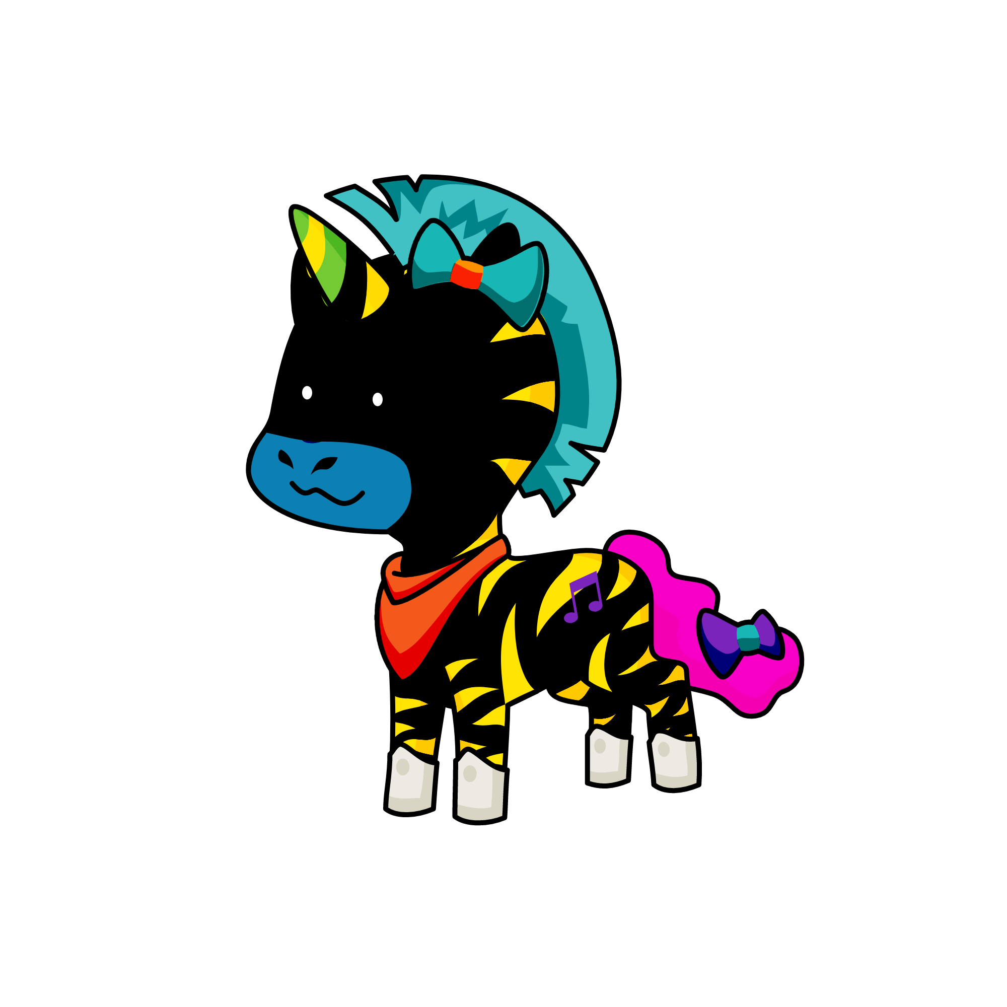 Zee-Bee-Cray, the unicorn