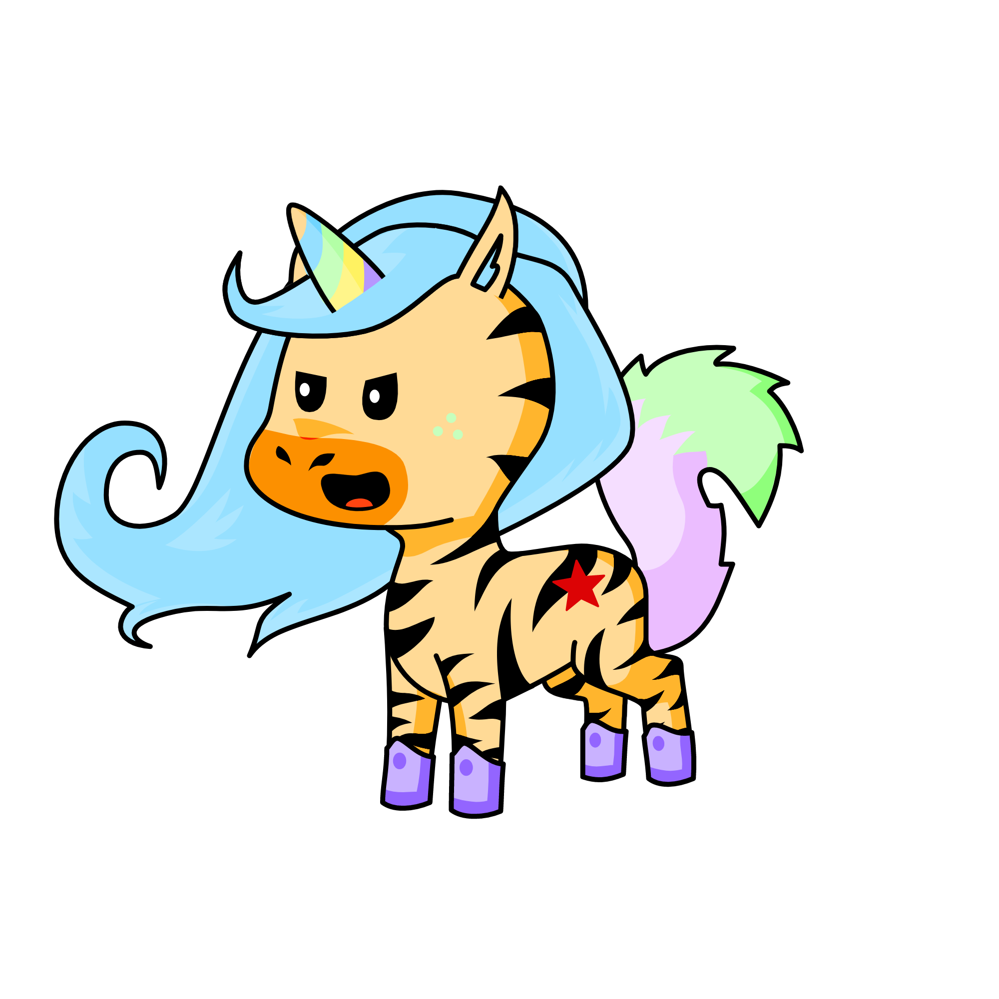 adison GREY! , the unicorn