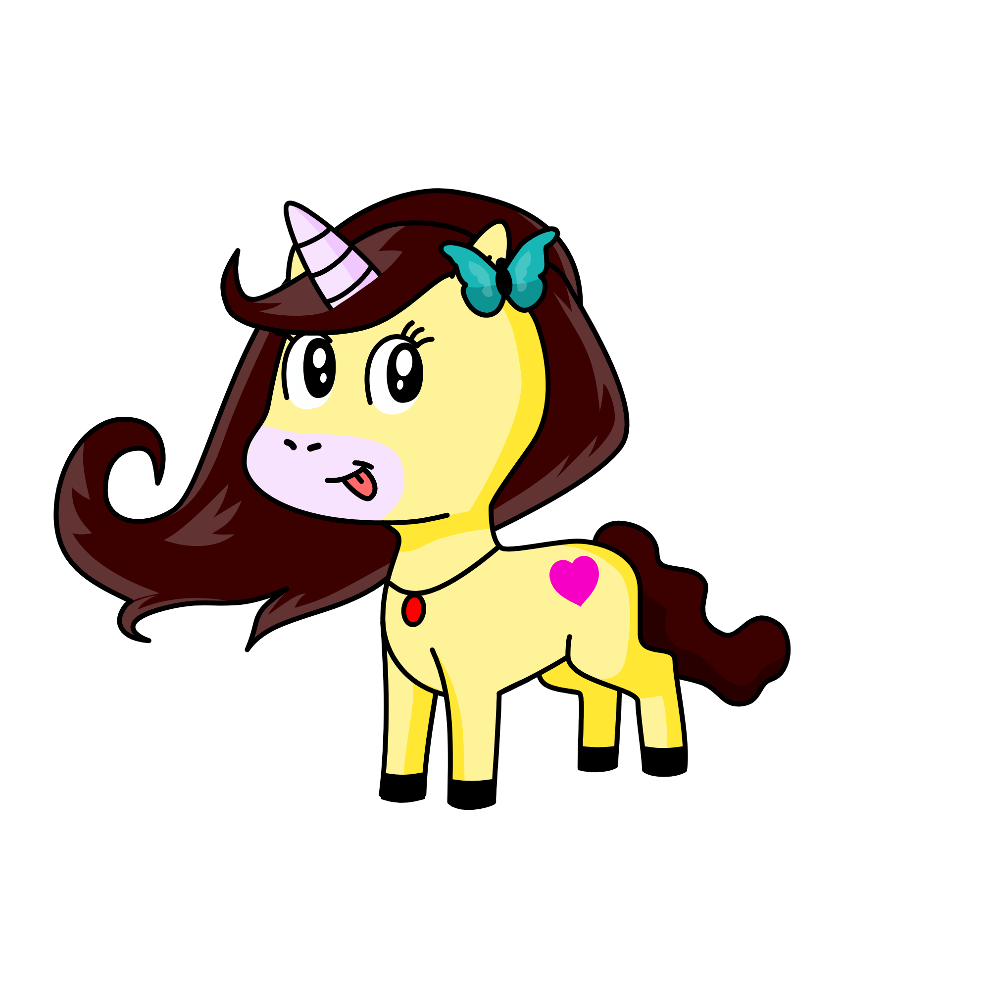 Claire, the unicorn