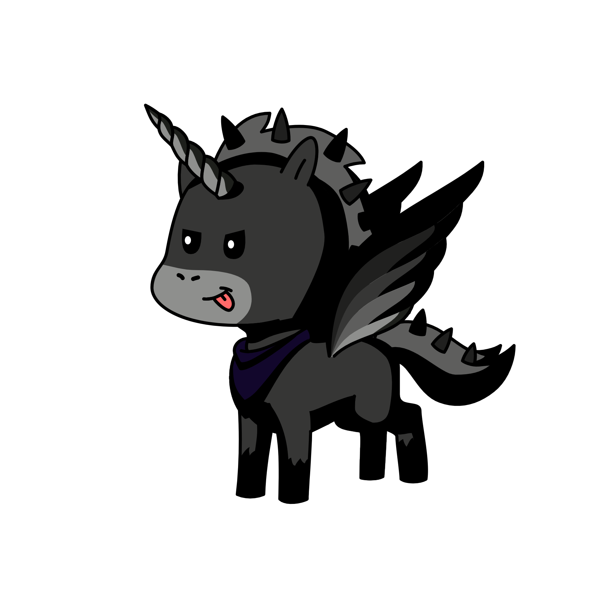 Shadow, the unicorn