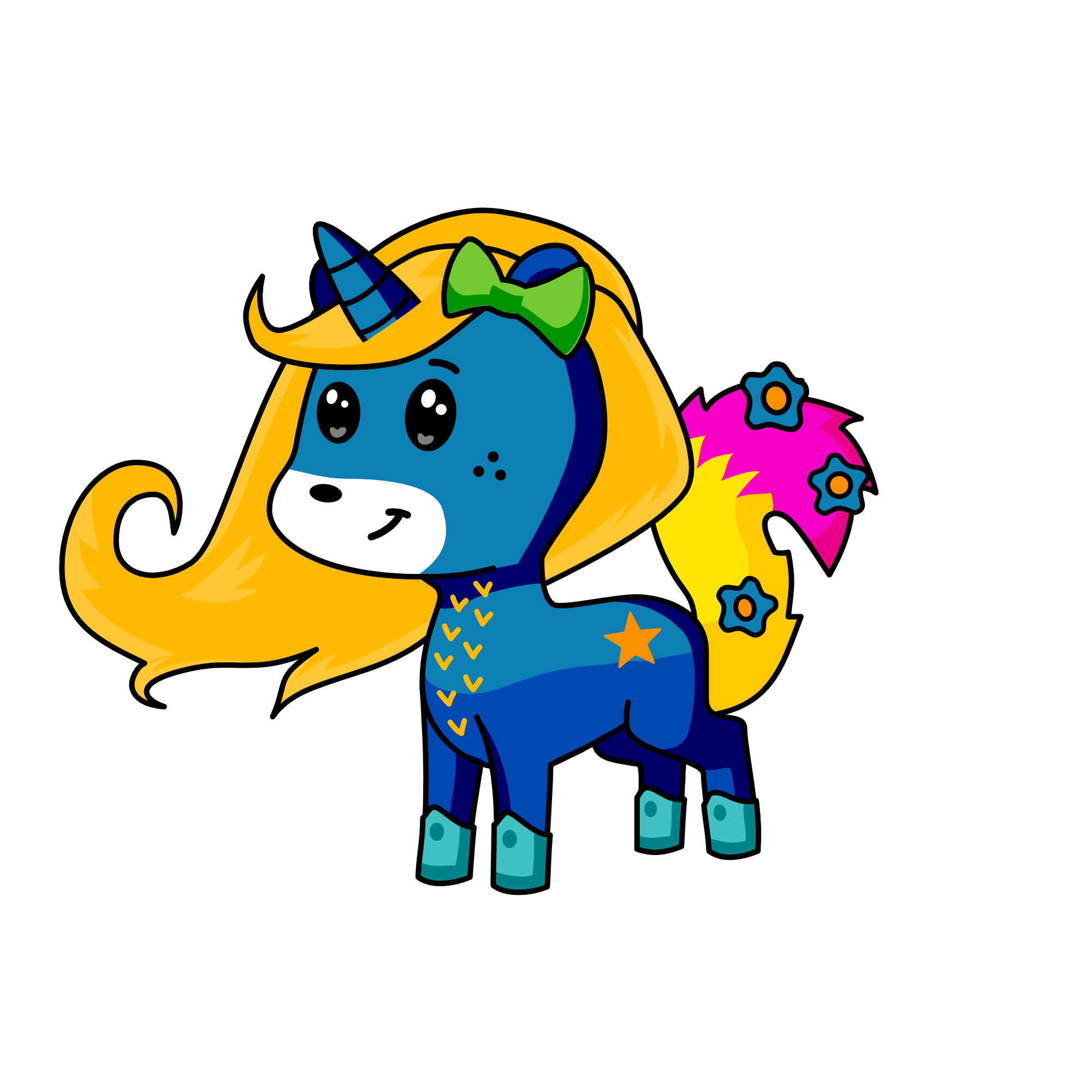 Cutie Meringue Creampuff, the unicorn