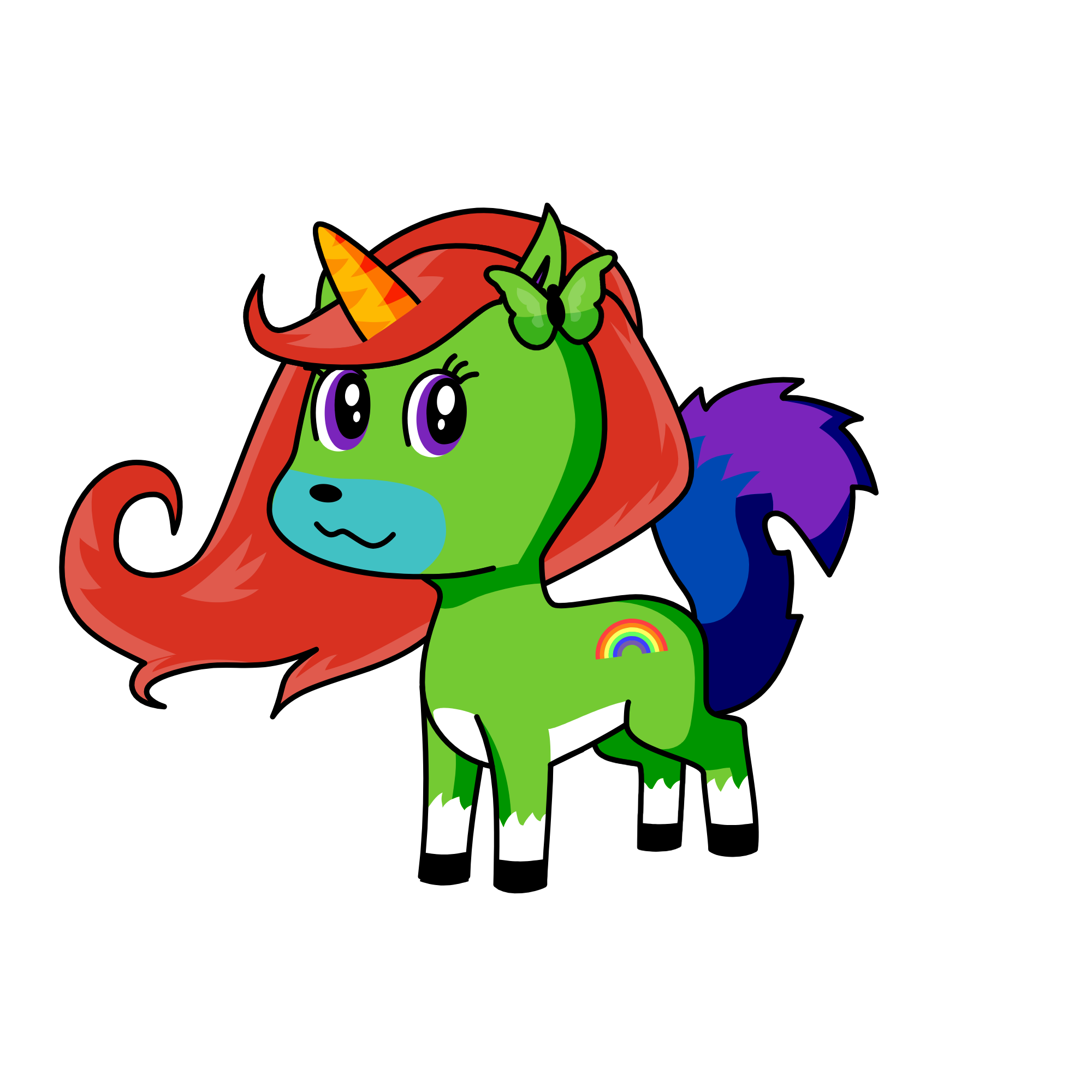 Fawna, the unicorn